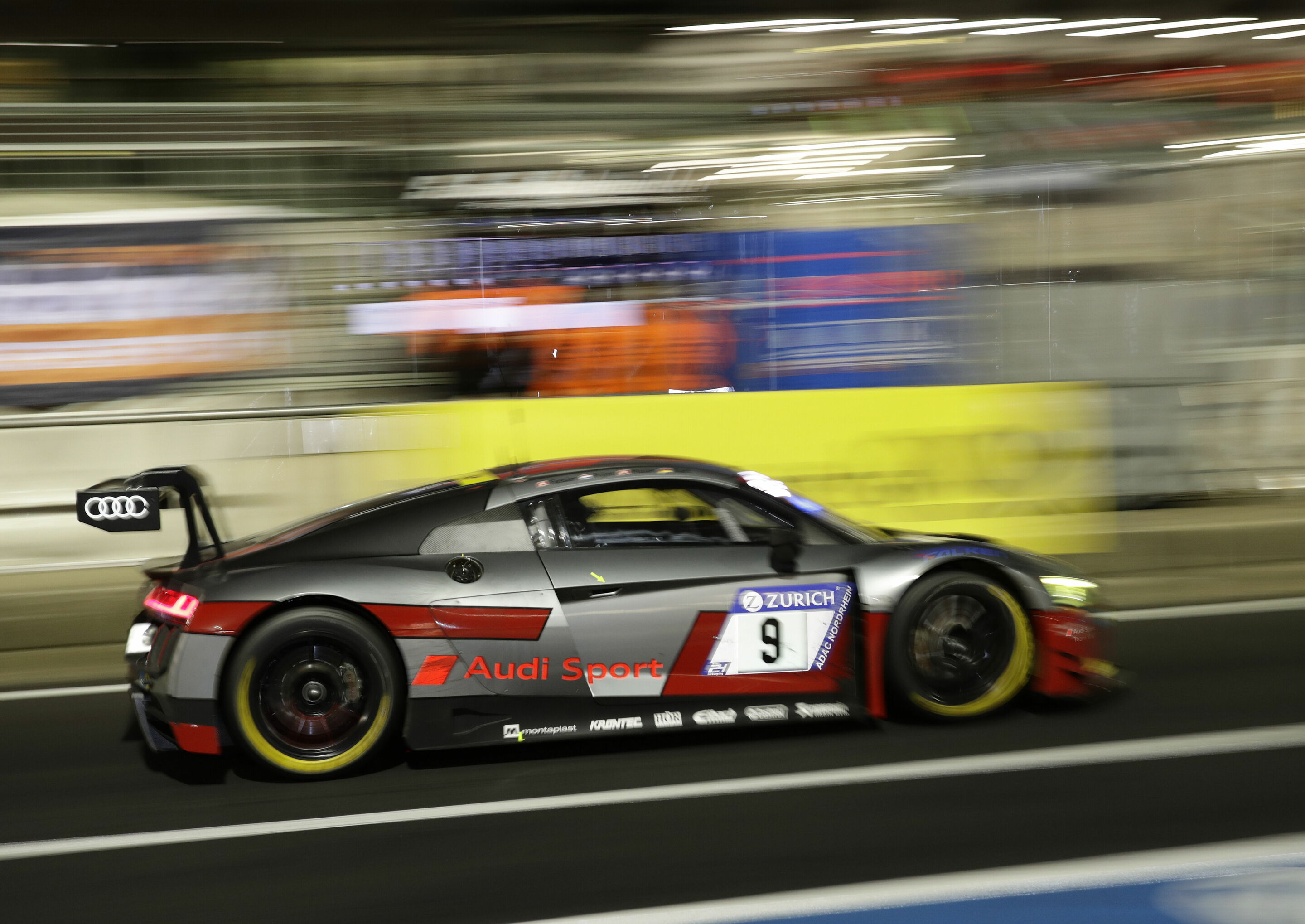 24h Nürburgring 2017 - Audi R8 LMS #9 (Audi Sport Team WRT), Marcel Fässler/Robin Frijns/Nico Müller/René Rast
