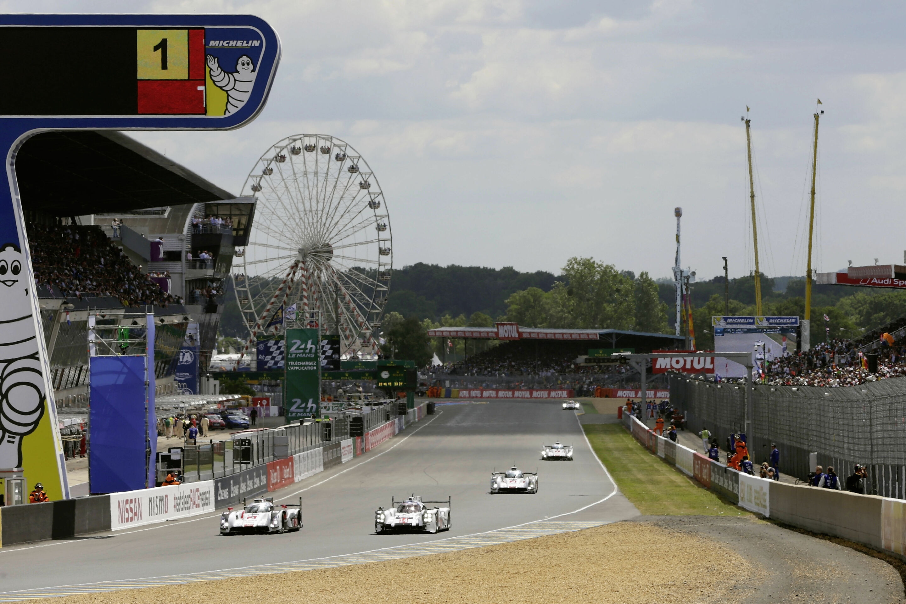 Le Mans 2014 - Audi R18 e-tron quattro #2 (Audi Sport Team Joest), Marcel Fässler, André Lotterer, Benoît Tréluyer
