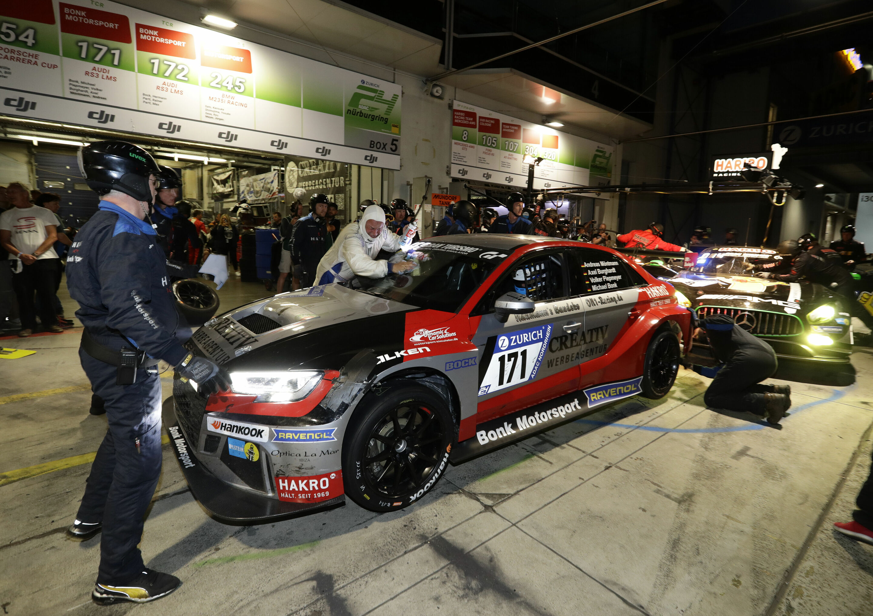 24h Nürburgring 2017 - Audi RS 3 LMS #171 (Bonk Motorsport), Michael Bonk/Axel Burghardt/Andreas Möntmann/Volker Piepmeyer