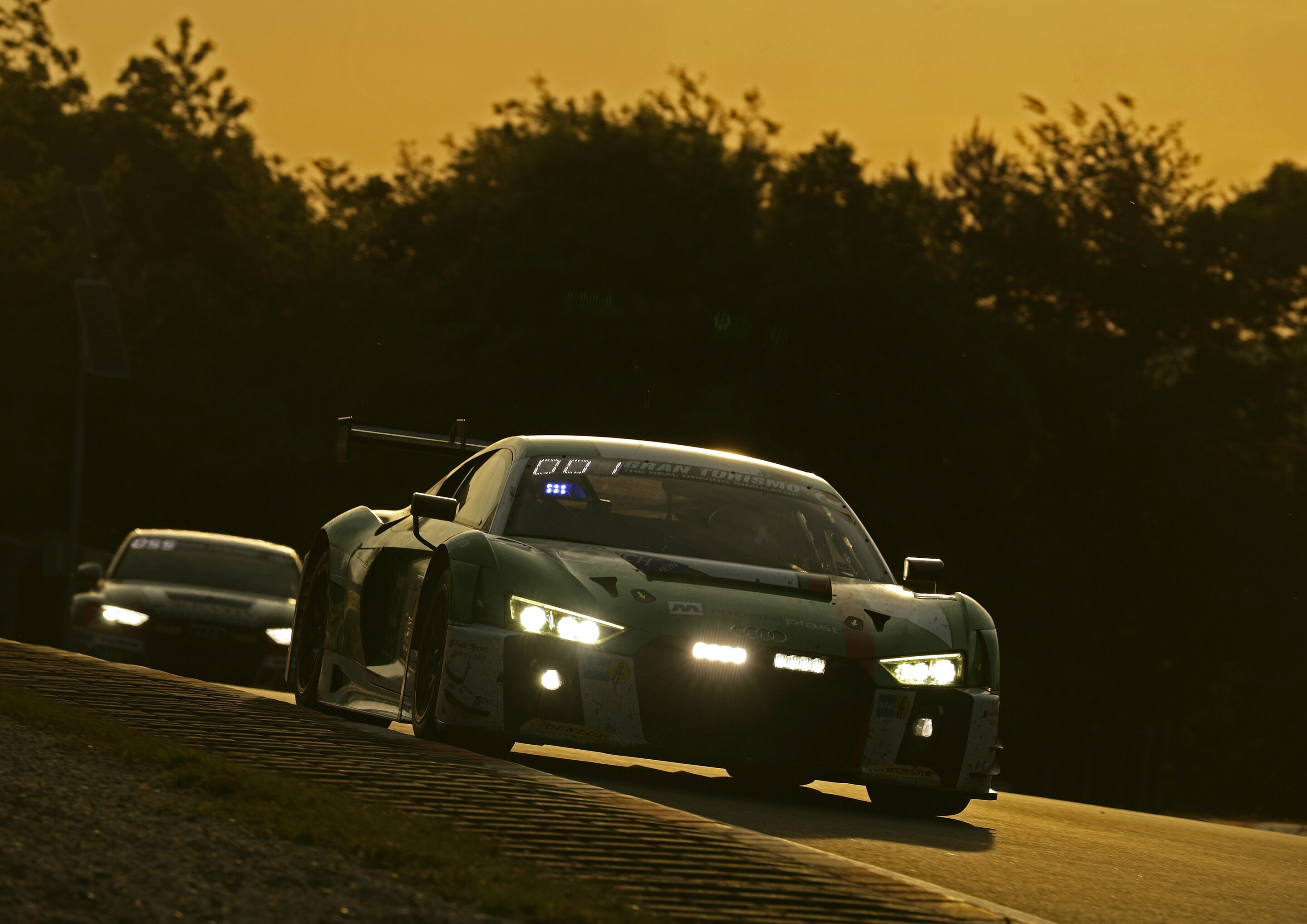 24h Nürburgring 2017 - Audi R8 LMS #29 (Audi Sport Team Land), Kelvin van der Linde/Christopher Mies/Connor De Phillippi/Markus Winkelhock