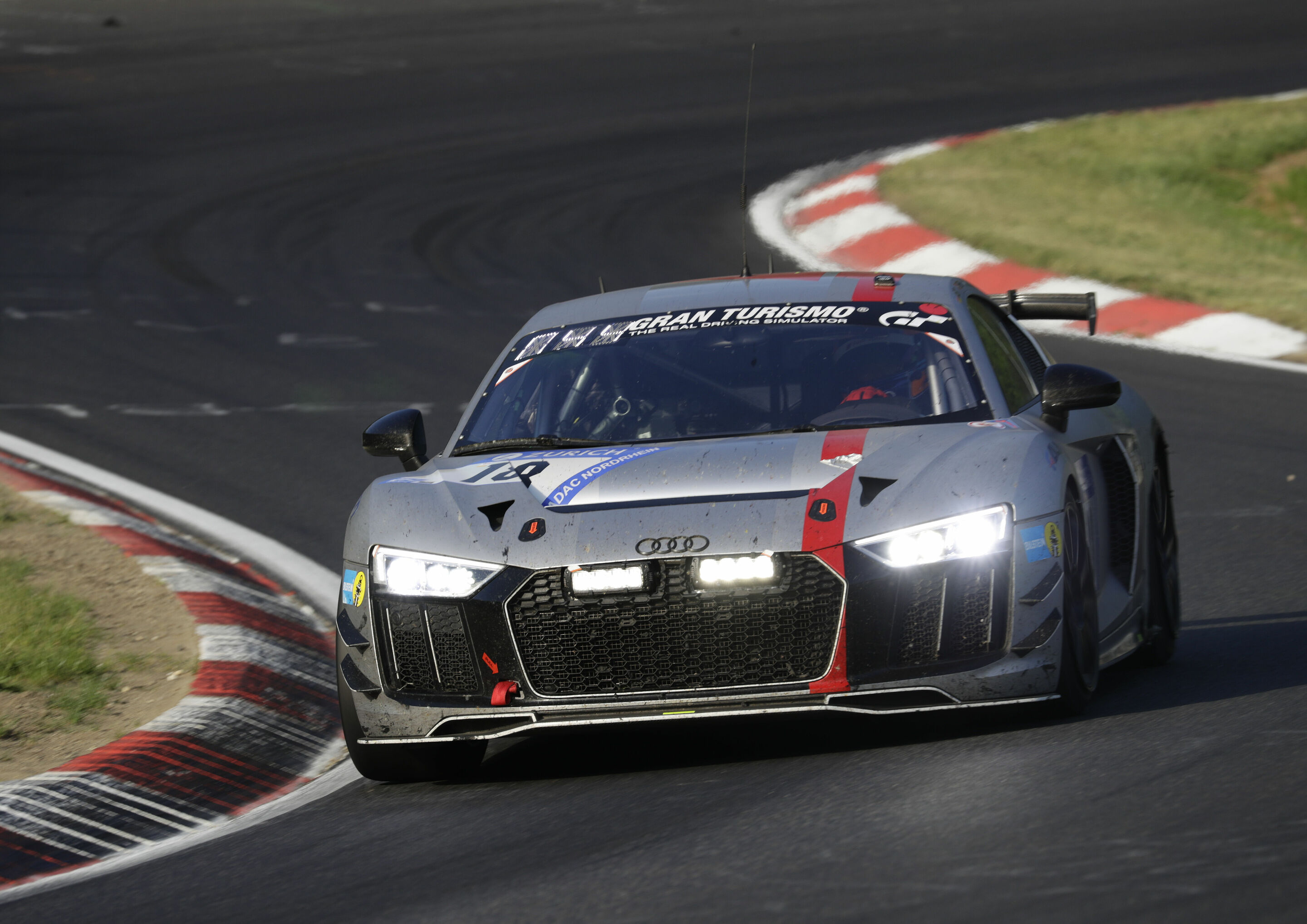 24h Nürburgring 2017 - Audi R8 LMS GT4 #18 (Audi Sport Team Phoenix), Christian Abt/Rahel Frey/Patrick Huisman/Peter Terting