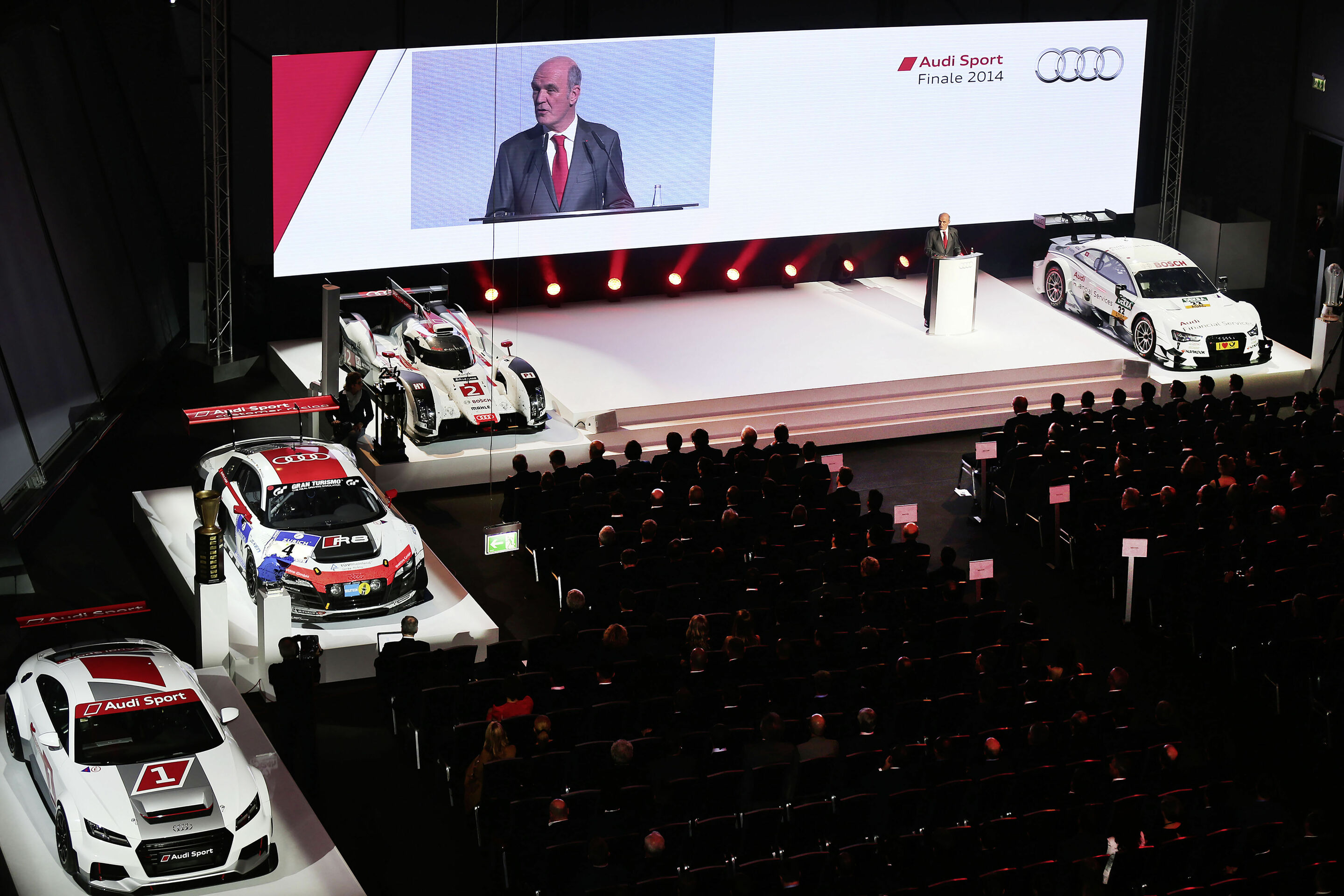 Audi: Growth also in motorsport - Audi Sport Finale 2014, Dr. Wolfgang Ullrich