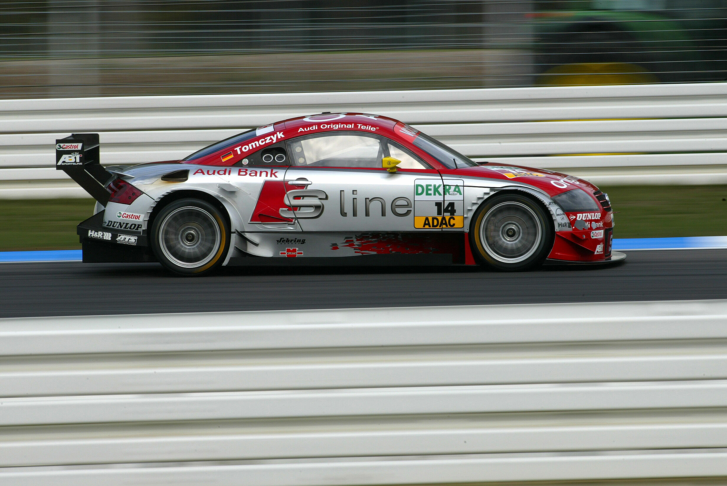 DTM 2003 - Audi Junior Martin Tomczyk im Abt-Audi TT-R #14