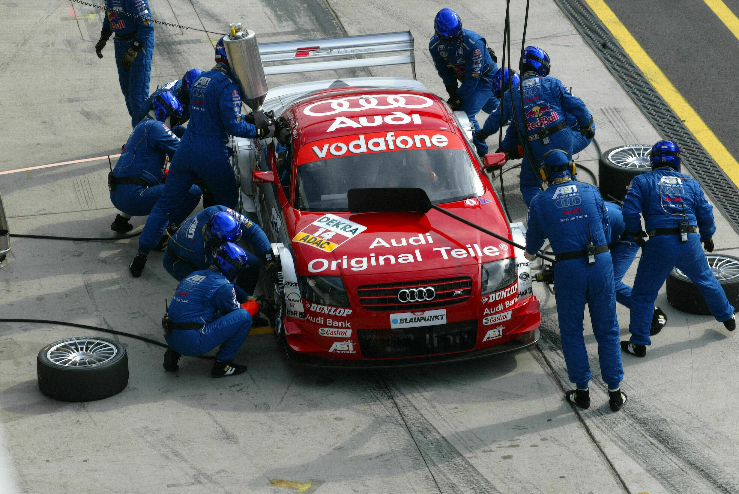 DTM 2003 - Audi junior Martin Tomczyk im Abt-Audi TT-R #14