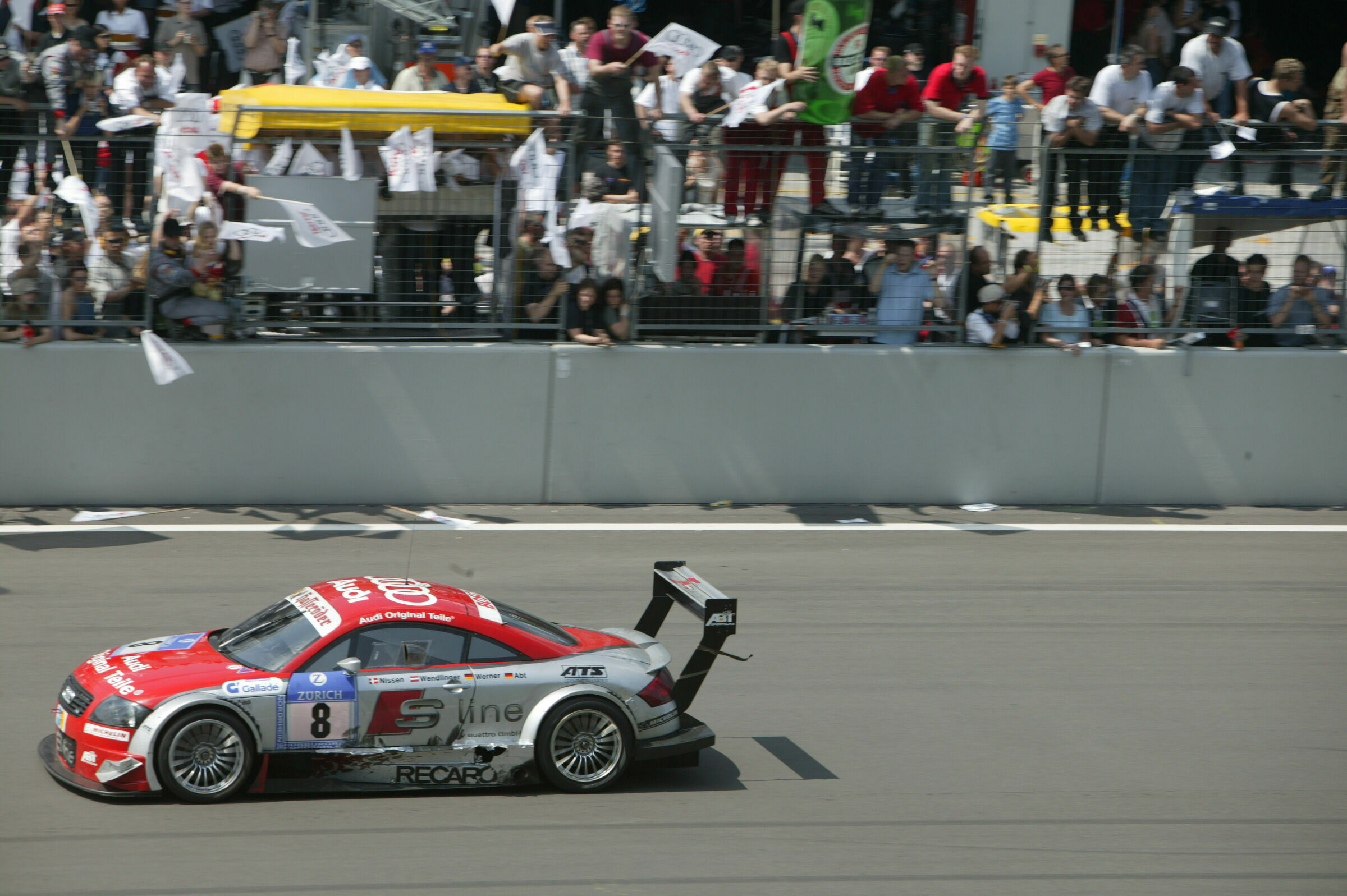 24h Nürburgirng 2003 - Abt-Audi TT-R #8 (Kris Nissen, Karl Wendlinger, Marco Werner)