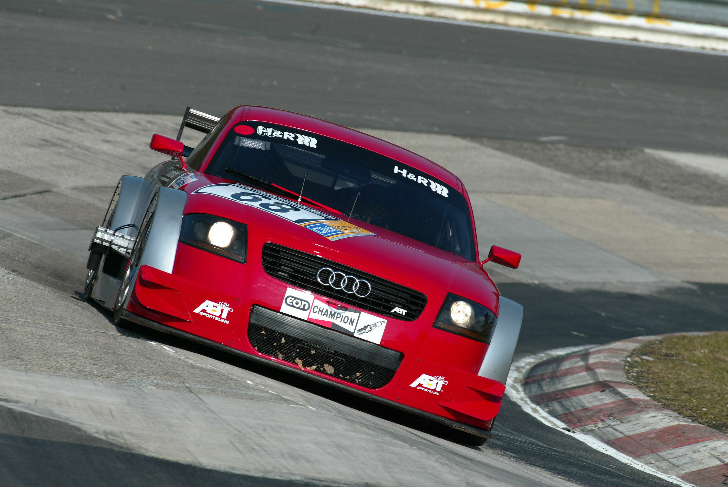 24h Nürburgring 2003 - The Abt-Audi TT-R für the 24 Hour race