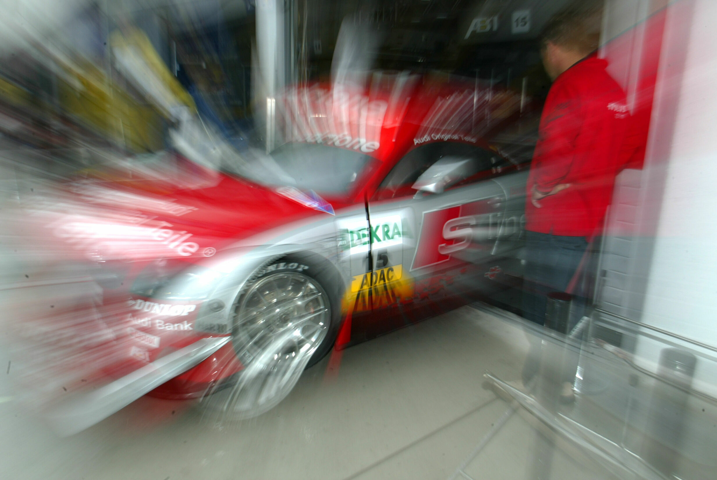 DTM 2003 - Audi Junior Peter Terting in the #15 Abt-Audi TT-R