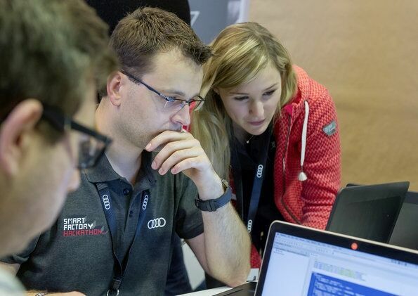 Smart Factory Hackathon: coding for Audi’s production of the future - From October 4 to 6, 2017, students and young professionals will work out solutions for production processes of the future in the Audi Smart Factory Hackathon. With the use of real...