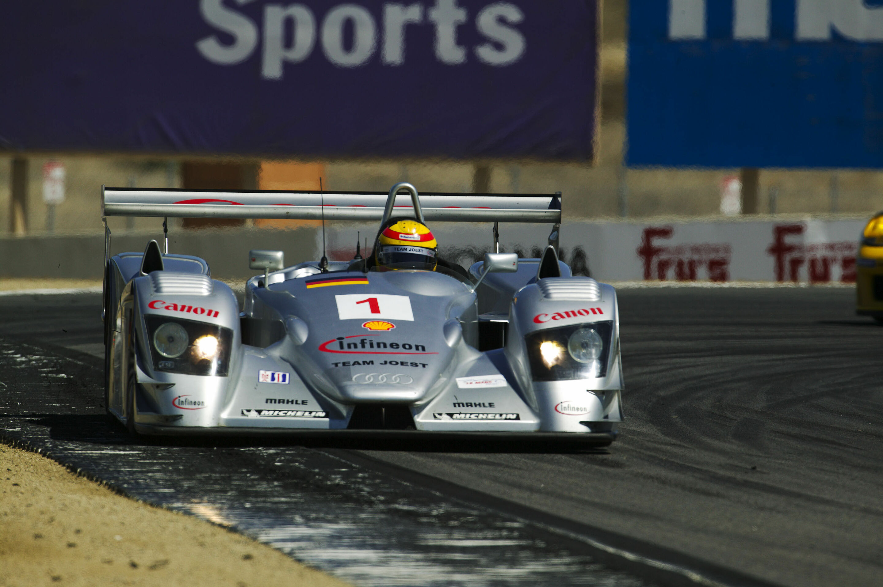 ALMS 2003 - Frank Biela im Infineon Team Joest Audi R8