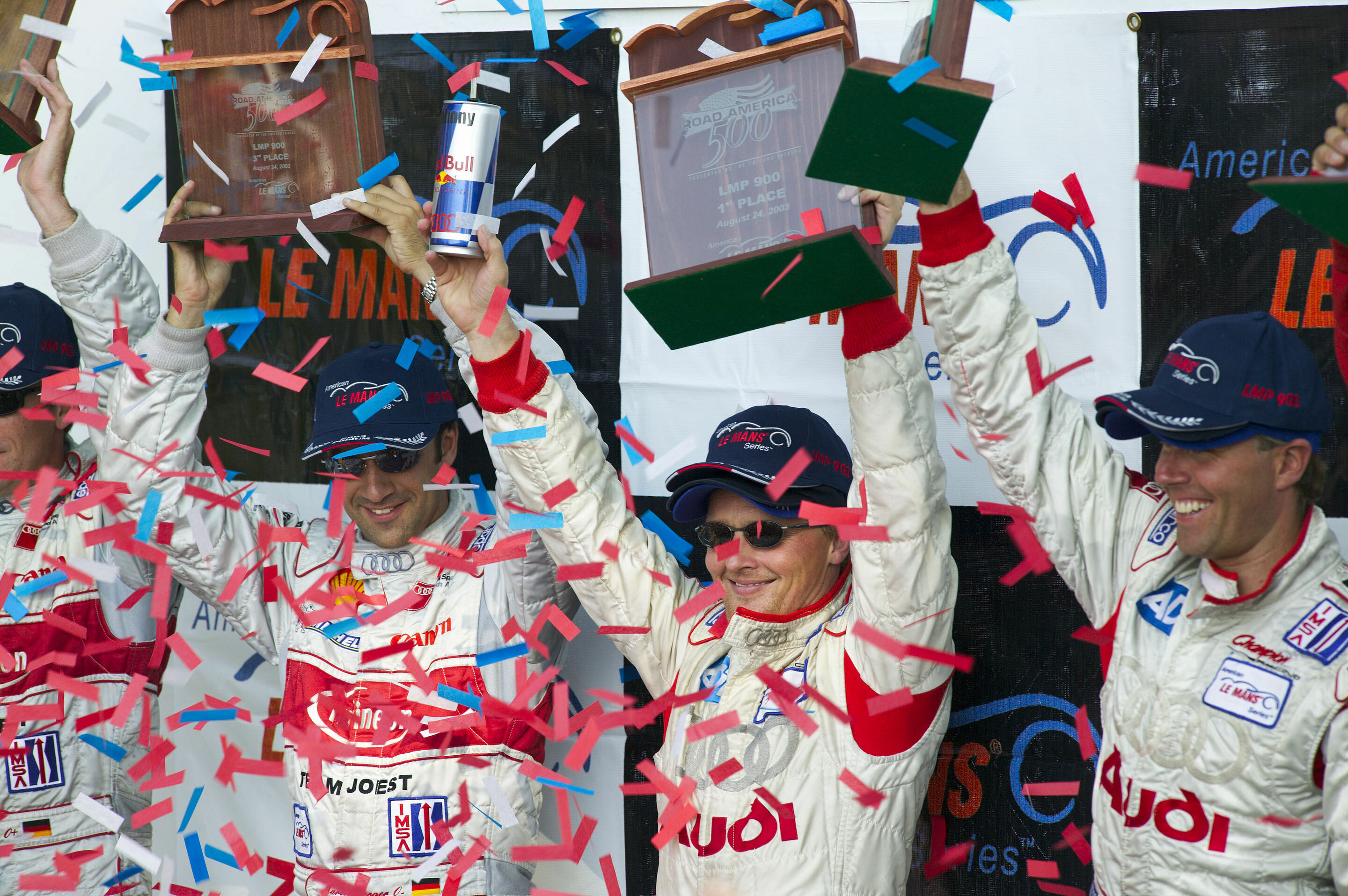 ALMS 2003 - Das Podium in Road America