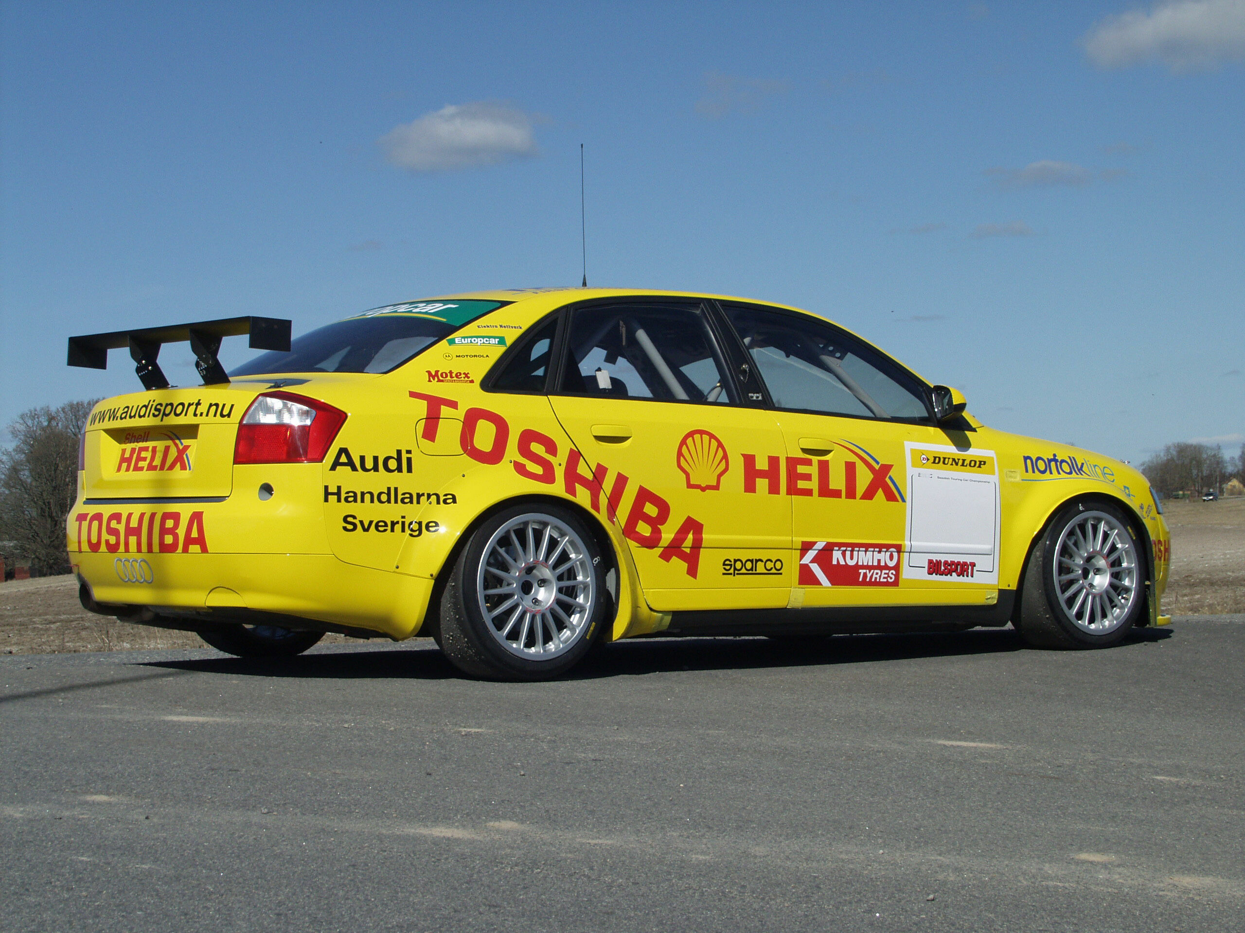 STCC 2003 - Audi A4 of Team KMS Motorsport