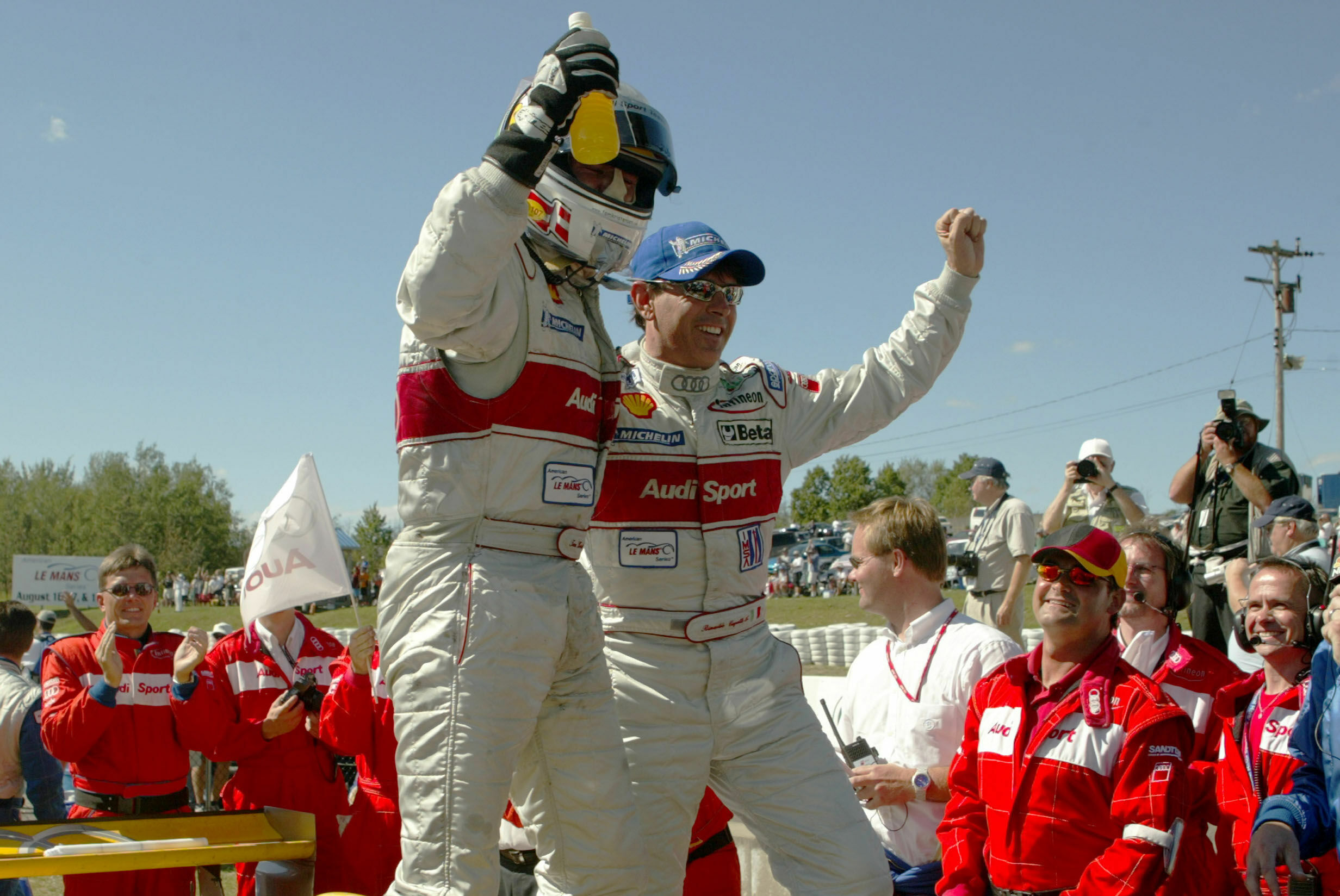 ALMS 2002 - Tom Kristensen and Rinaldo Capello