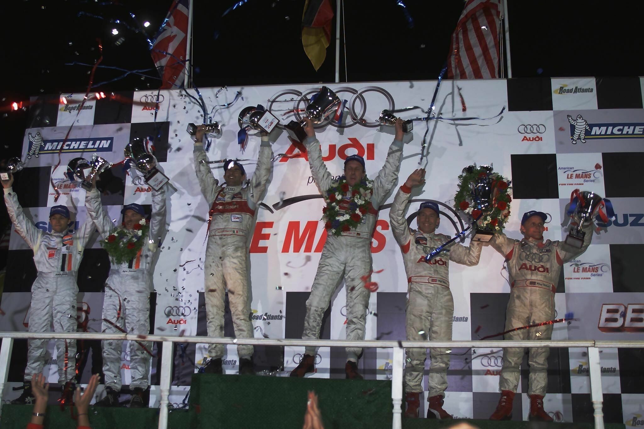 ALMS 2001 - Podium in Road Atlanta