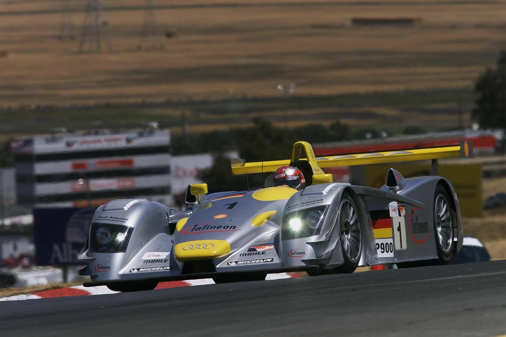 ALMS 2001 - Rinaldo Capello im Infineon Audi R8 #1