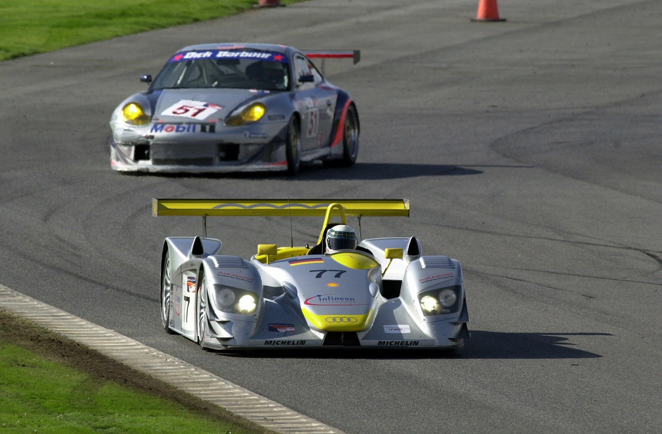 ALMS 2000 - Allan McNish im Audi R8 #77