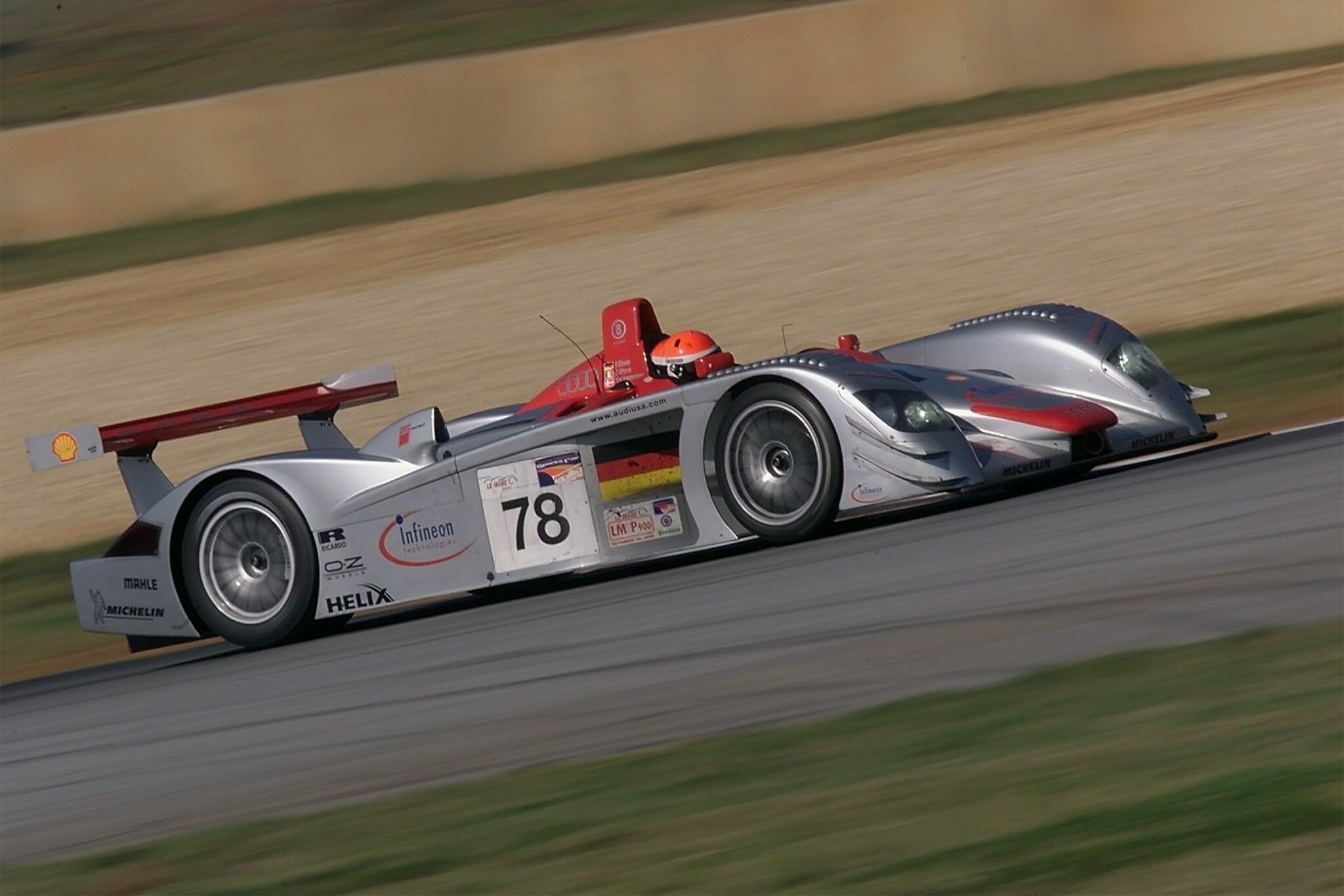 ALMS 2000 - Emanuele Pirro im Audi R8 #78