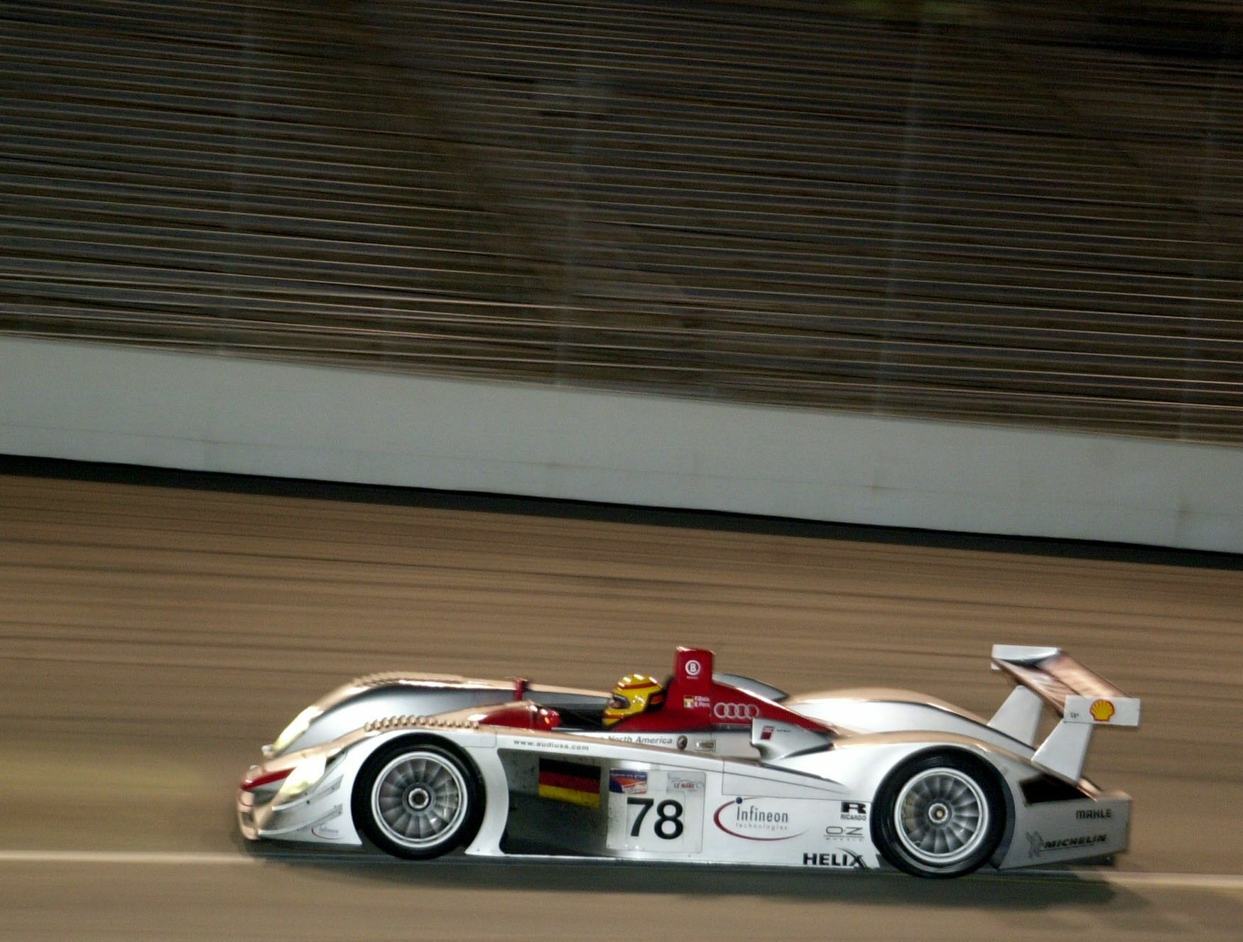 ALMS 2000 - Frank Biela im Audi R8 #78