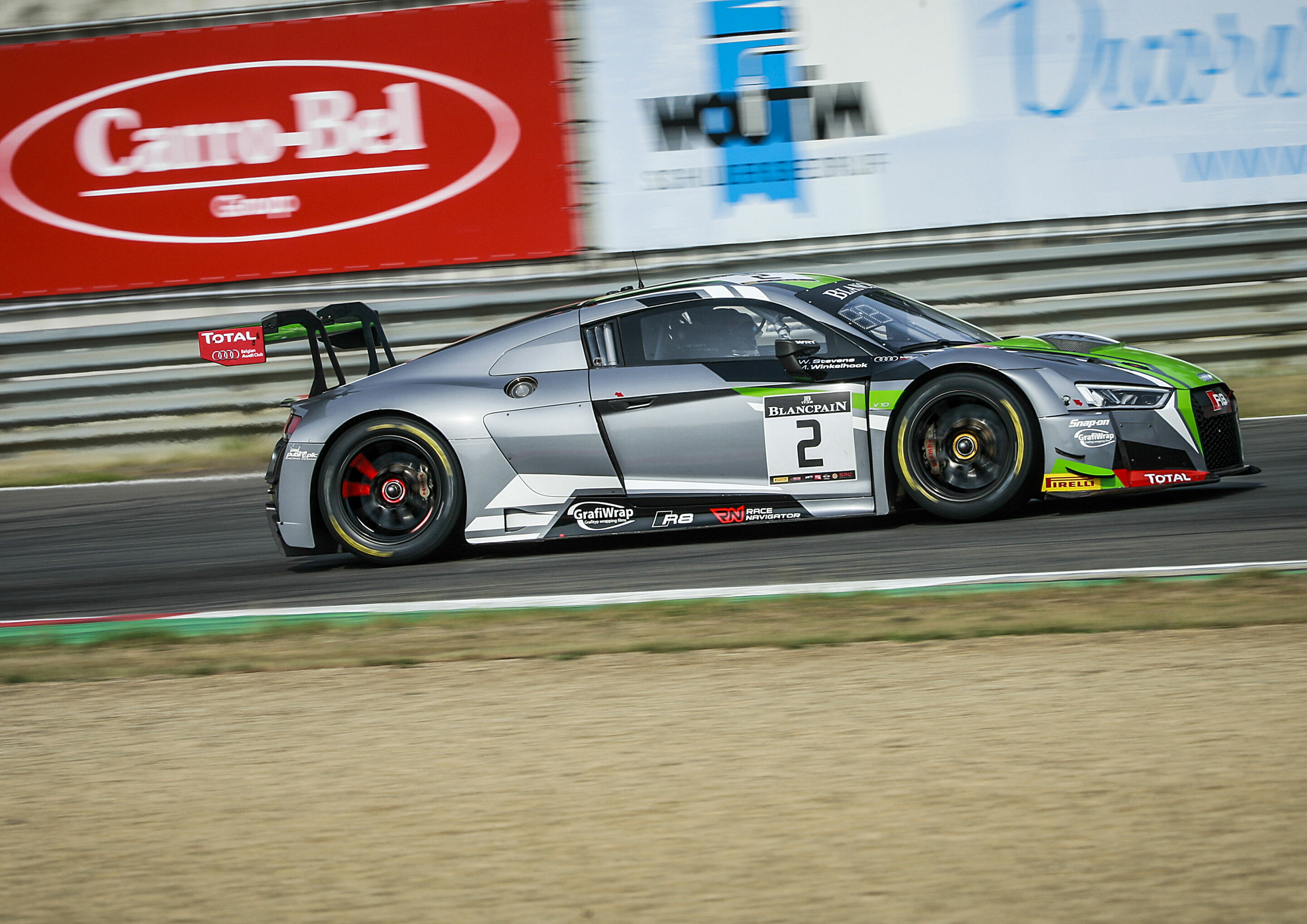 Blancpain GT Series 2017 - Audi R8 LMS #2 (Belgian Audi Club Team WRT), Will Stevens/Markus Winkelhock