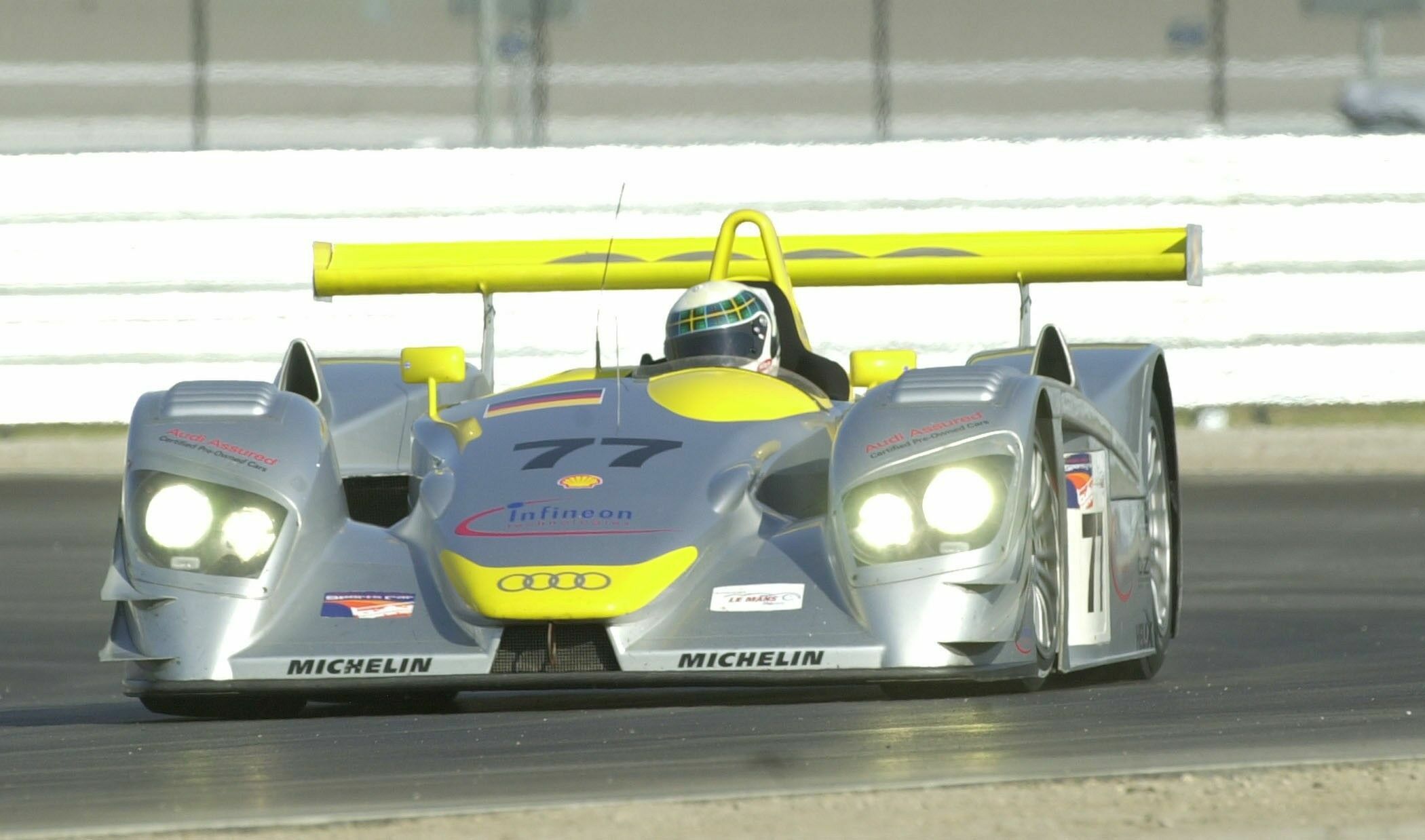 ALMS 2000 - Allan McNish im Audi R8 #77