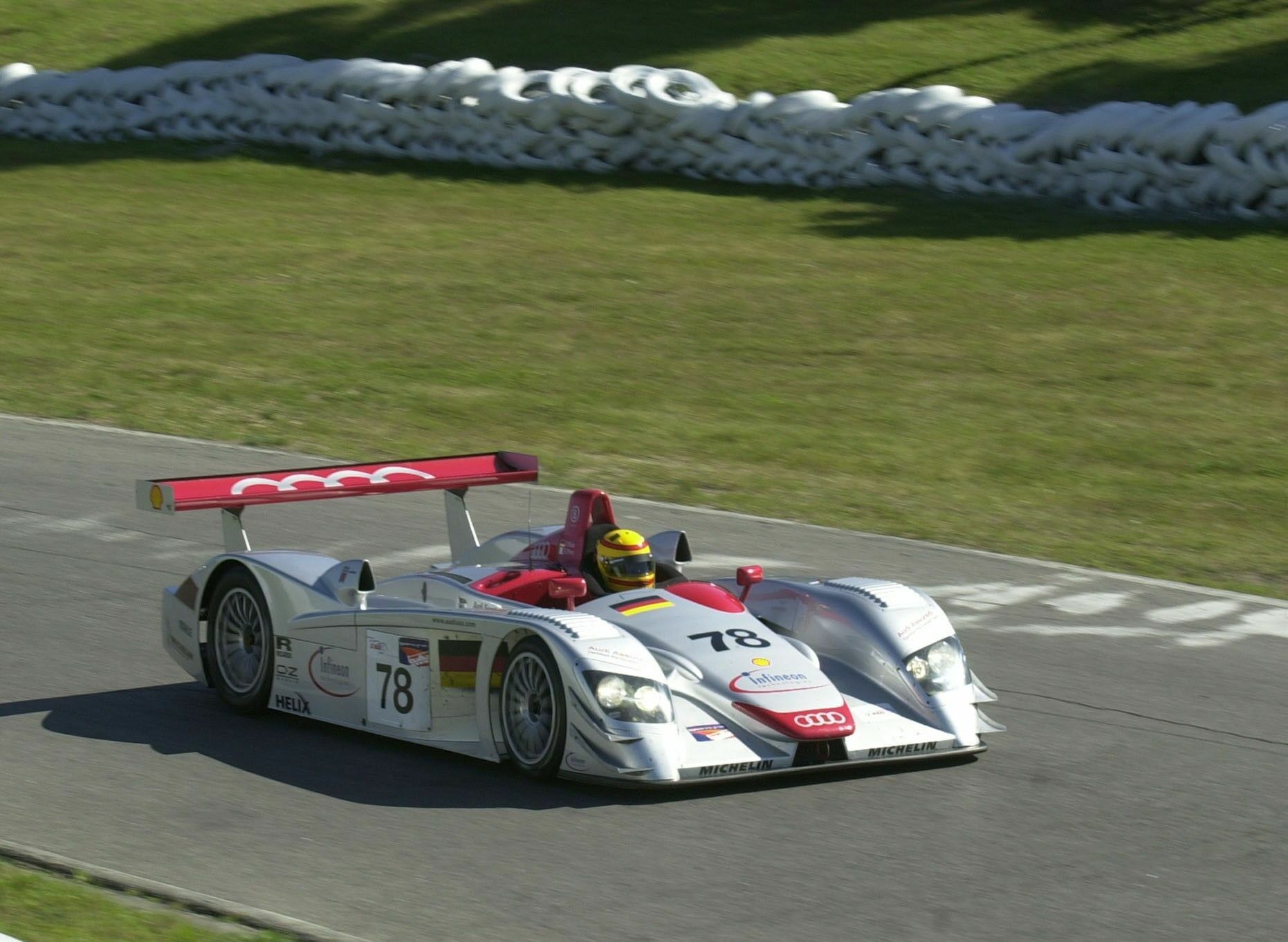 ALMS 2000 - Frank Biela im Audi R8 #78