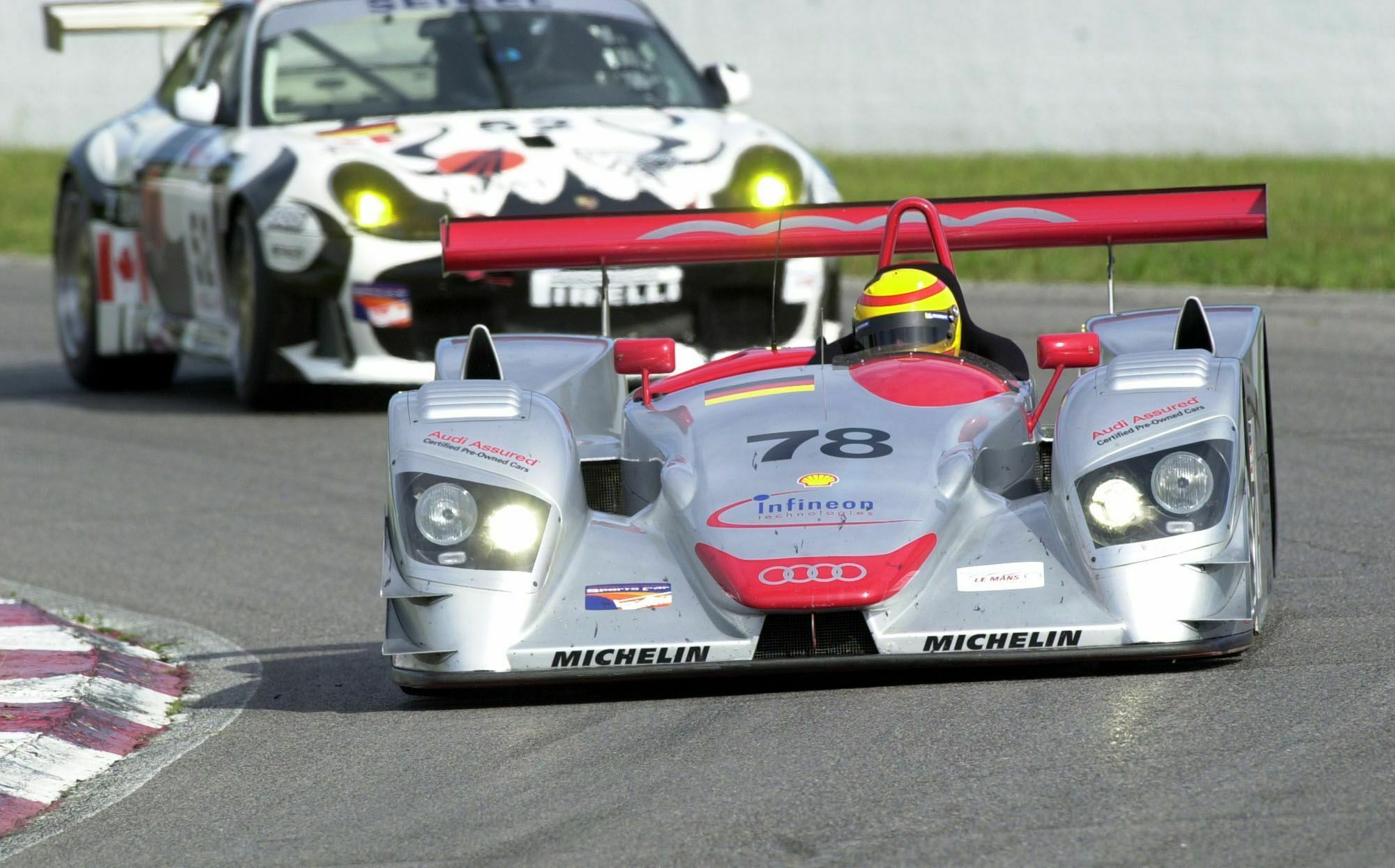 ALMS 2000 - Frank Biela im Audi R8 #78