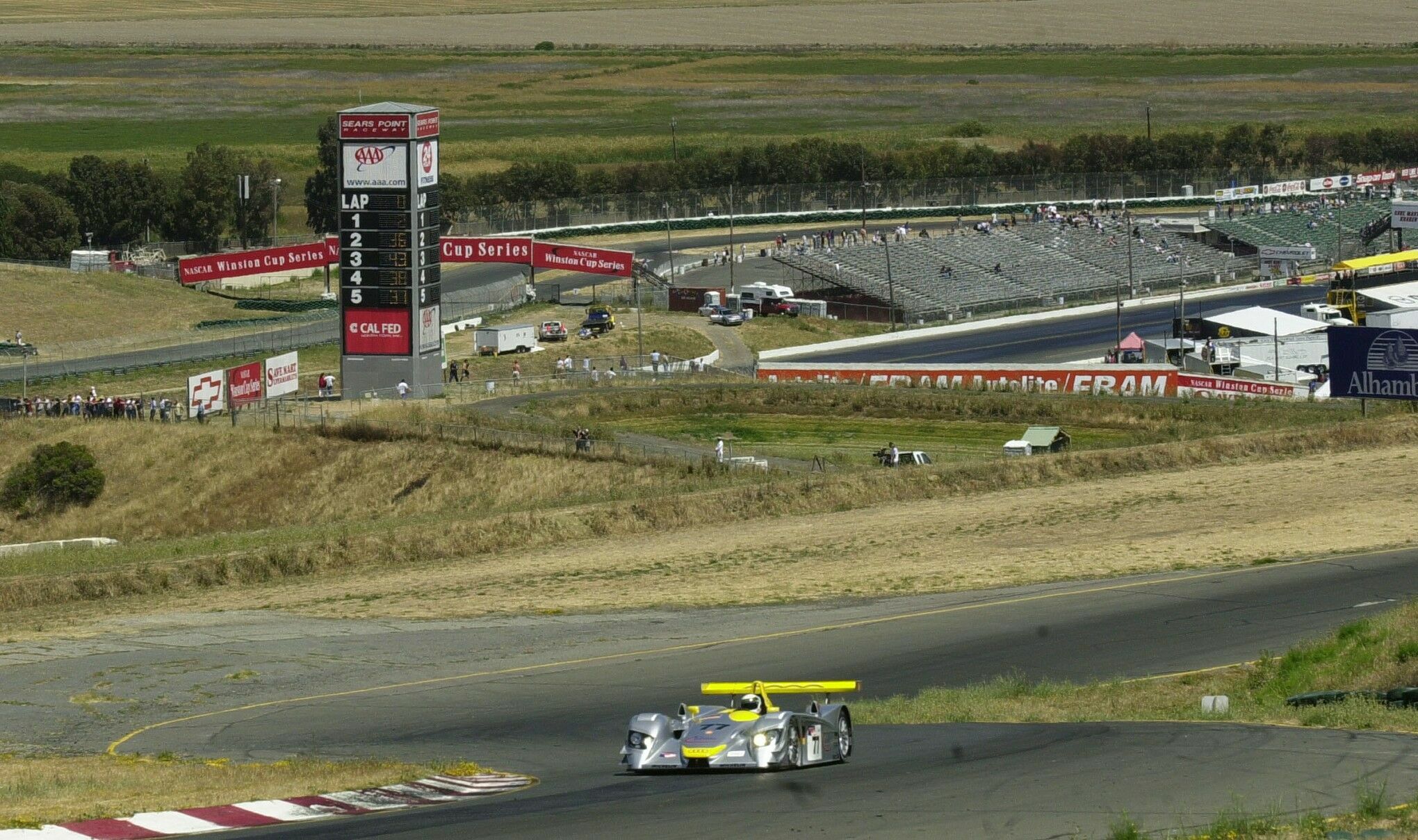 ALMS 2000 - Allan McNish in the Audi R8 #77