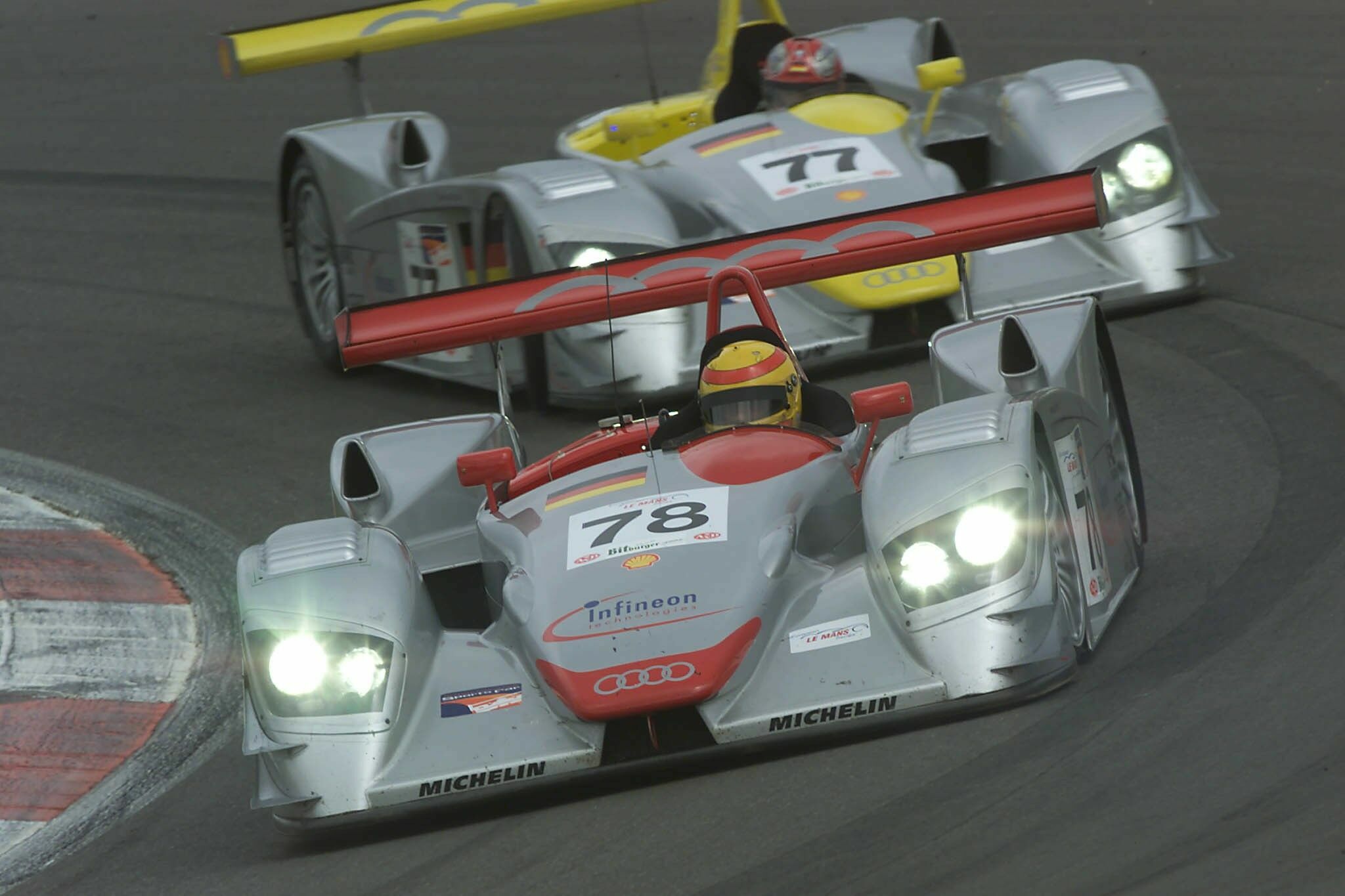 ALMS 2000 - Frank Biela in the Audi R8 #78