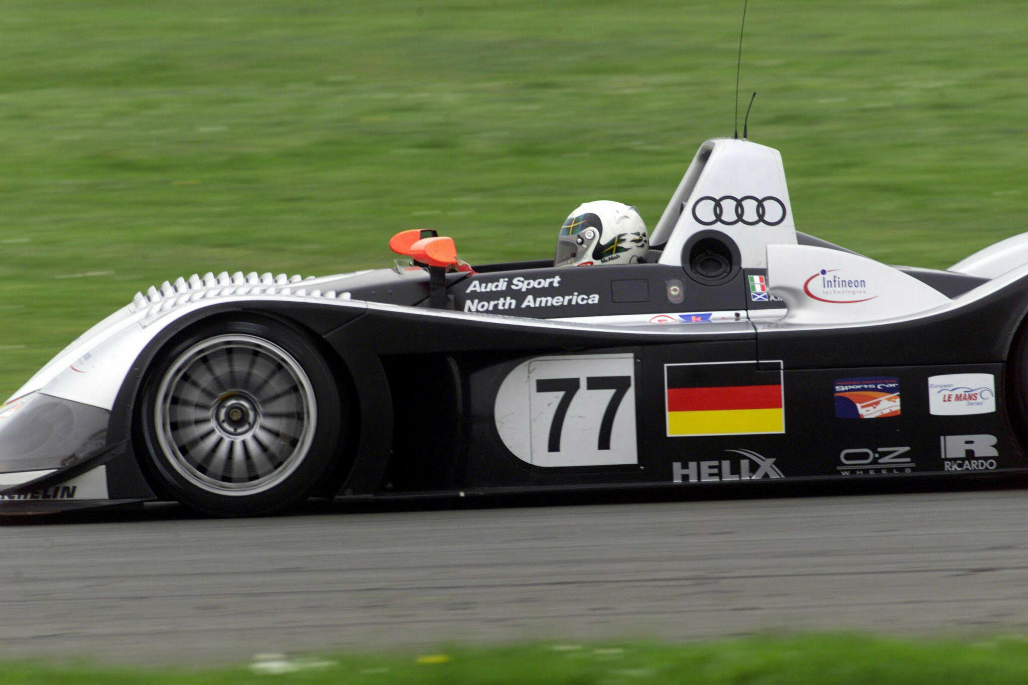 ALMS 2000 - Allan McNish im Audi R8R #77