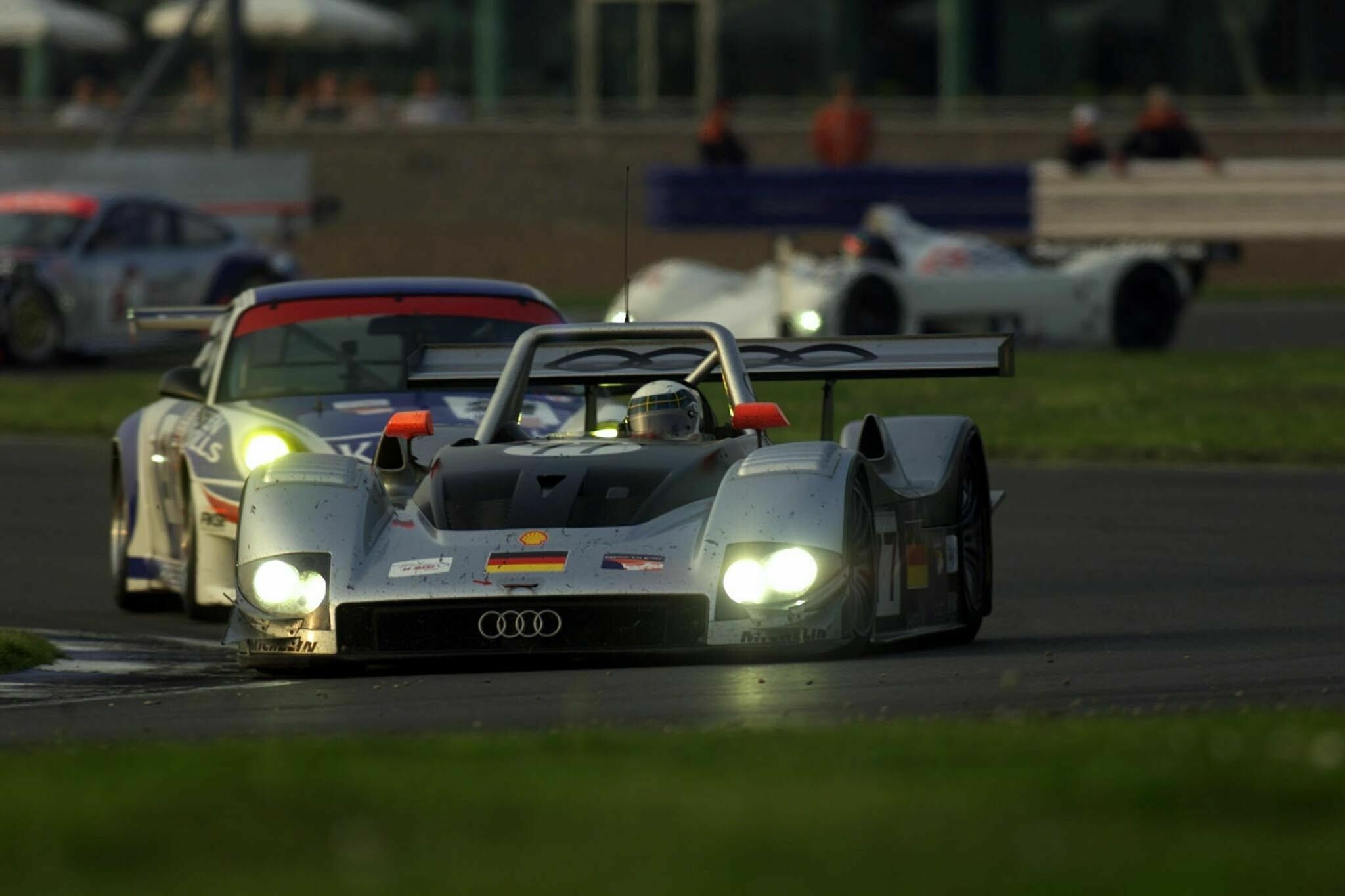 ALMS 2000 - Allan McNish im Audi R8R #77