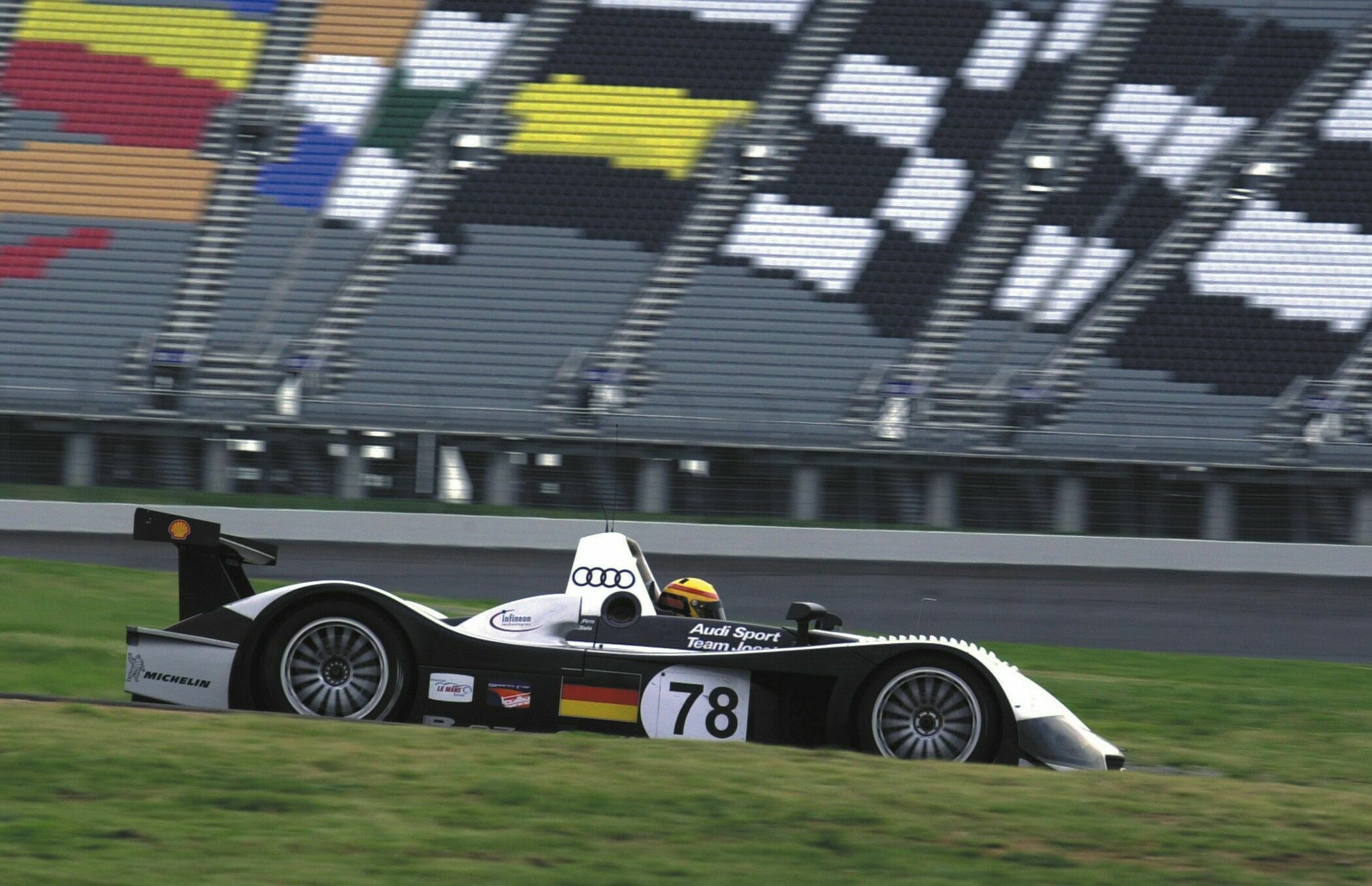 ALMS 2000 - Frank Biela in the Audi R8R #78