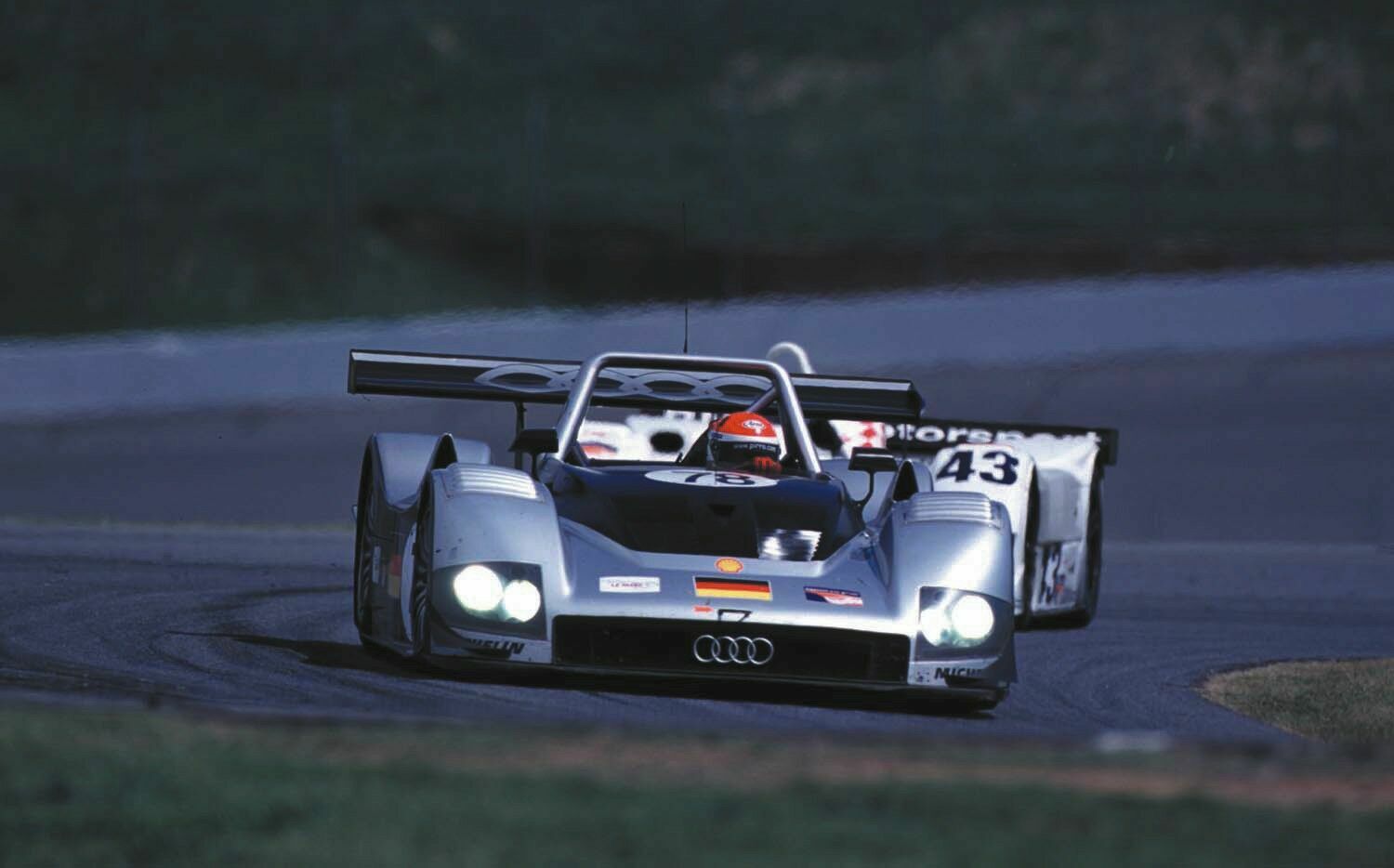 ALMS 2000 - Emanuele Pirro im Audi R8R #78