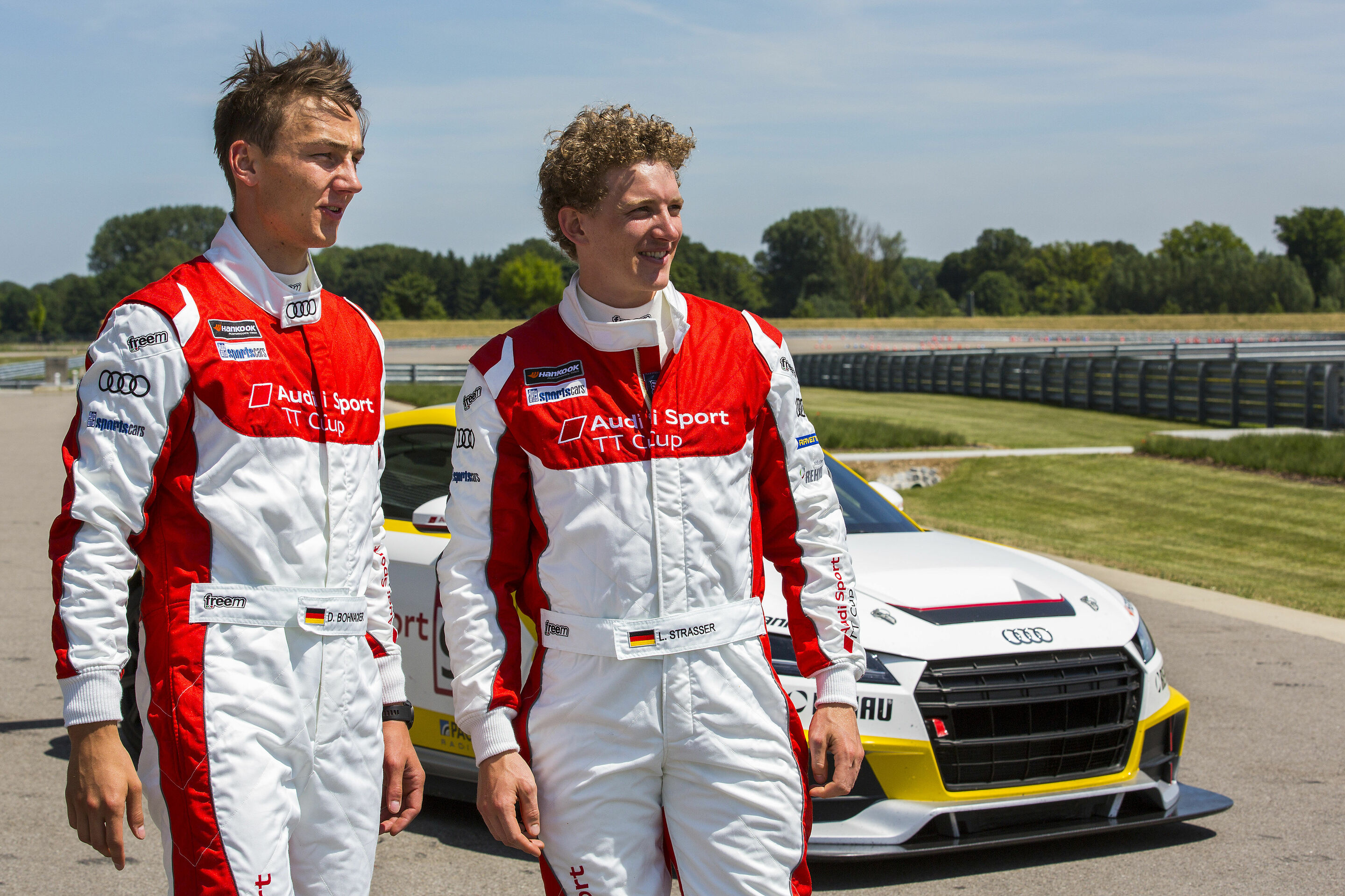 Audi Sport TT Cup 2017 - Daniel Bohnacker, Linus Straßer