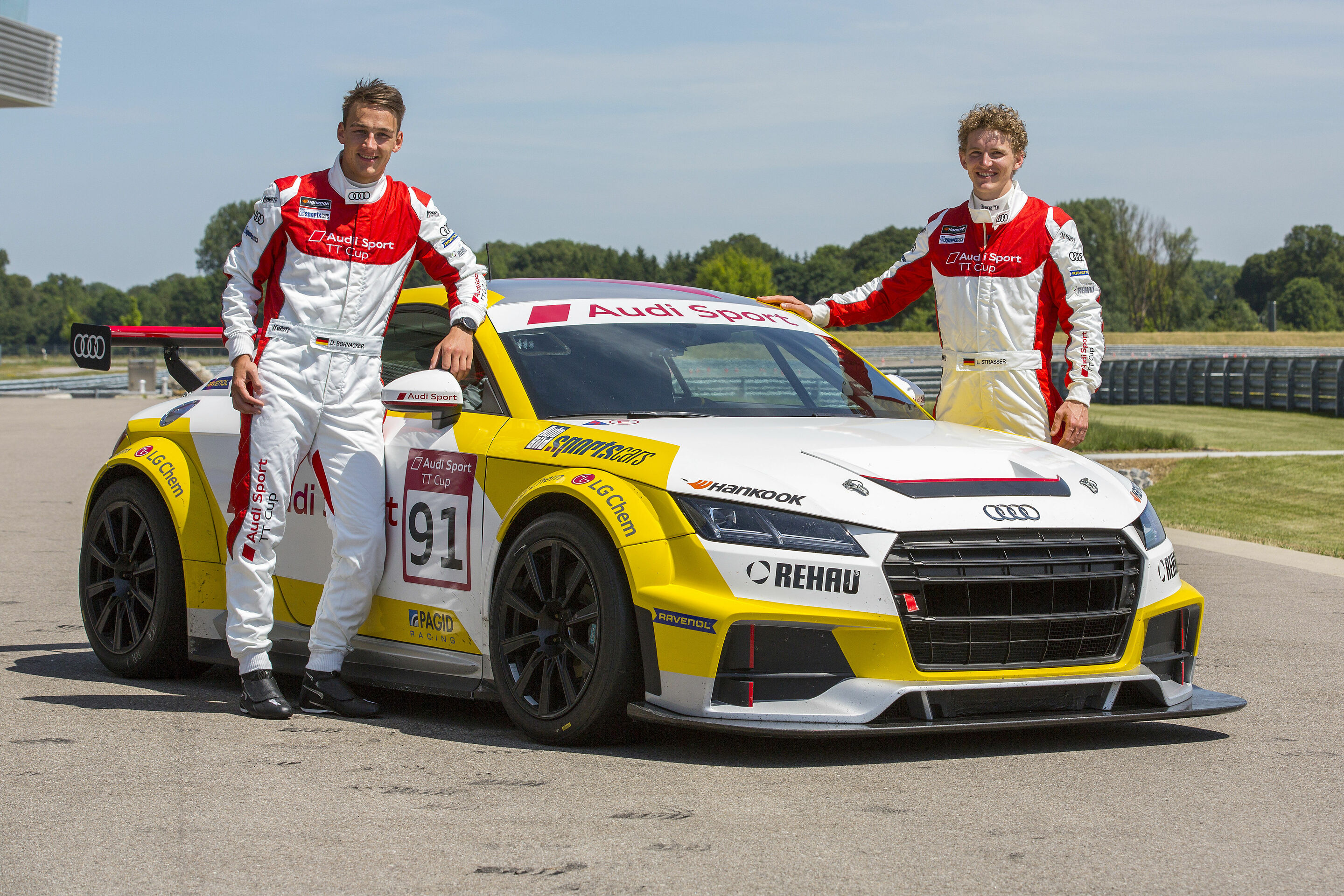 Audi Sport TT Cup 2017 - Daniel Bohnacker, Linus Straßer