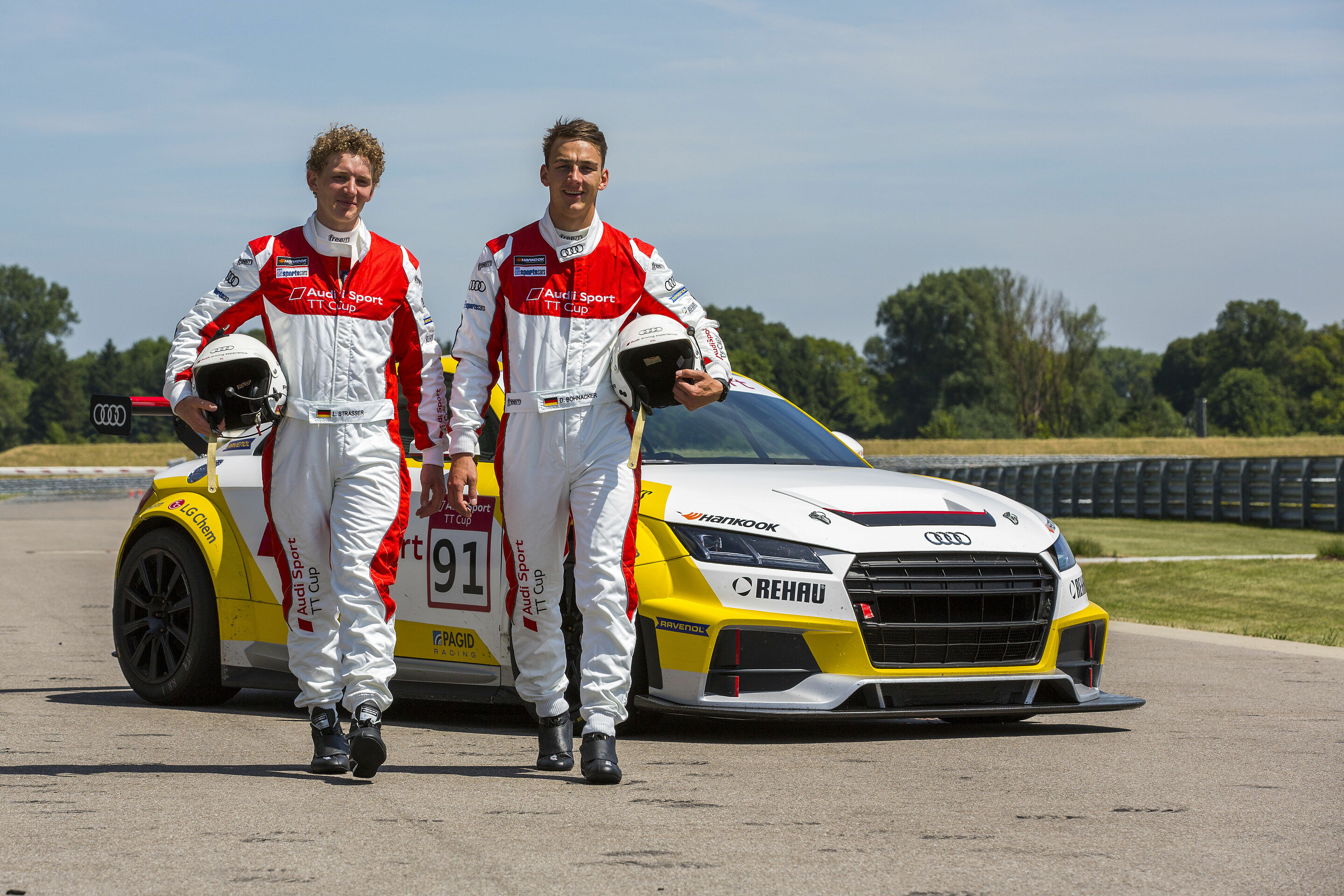 Audi Sport TT Cup 2017 - Linus Straßer, Daniel Bohnacker