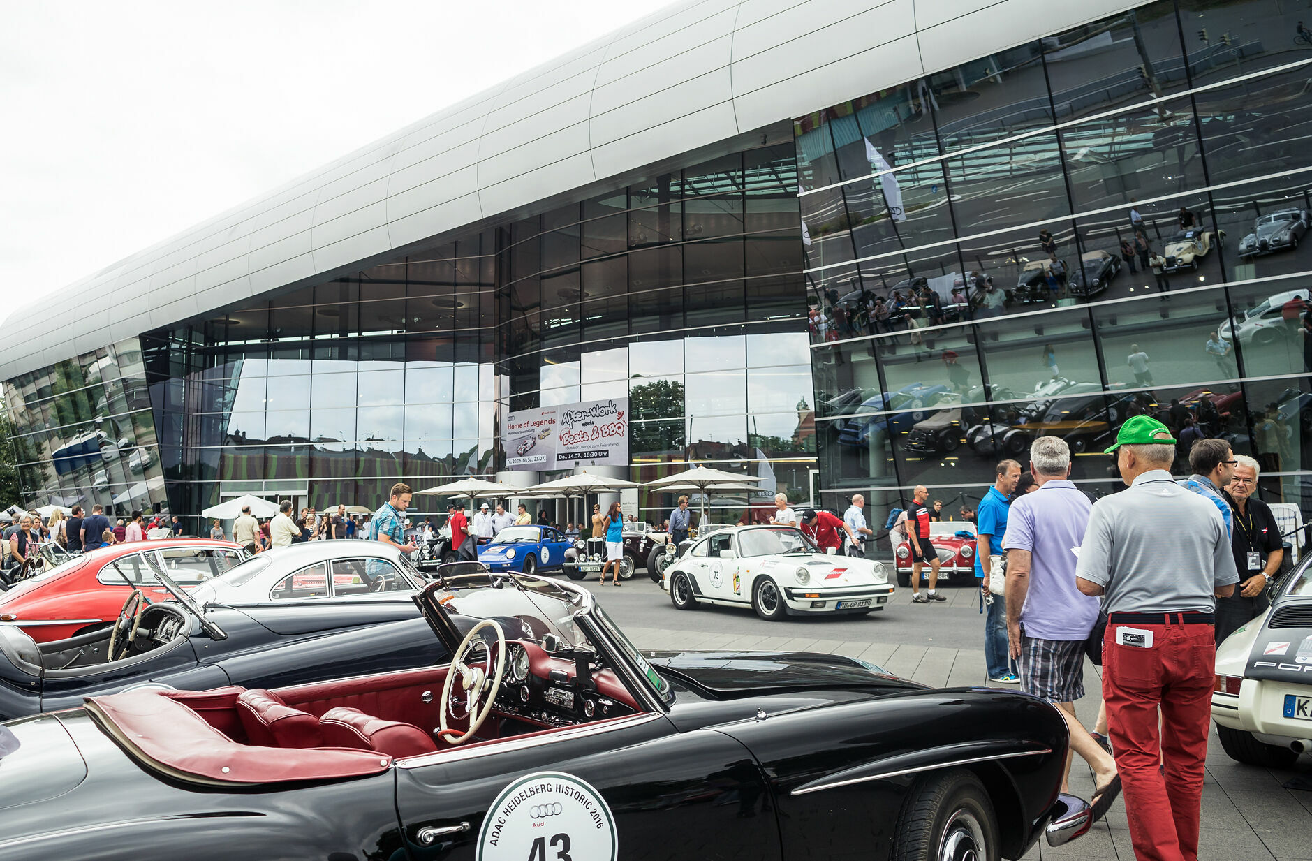 Heidelberg Historic - 185 Oldtimer fahren bei der legendären Rallye mit und machen 80 Jahre Automobilgeschichte sichtbar.