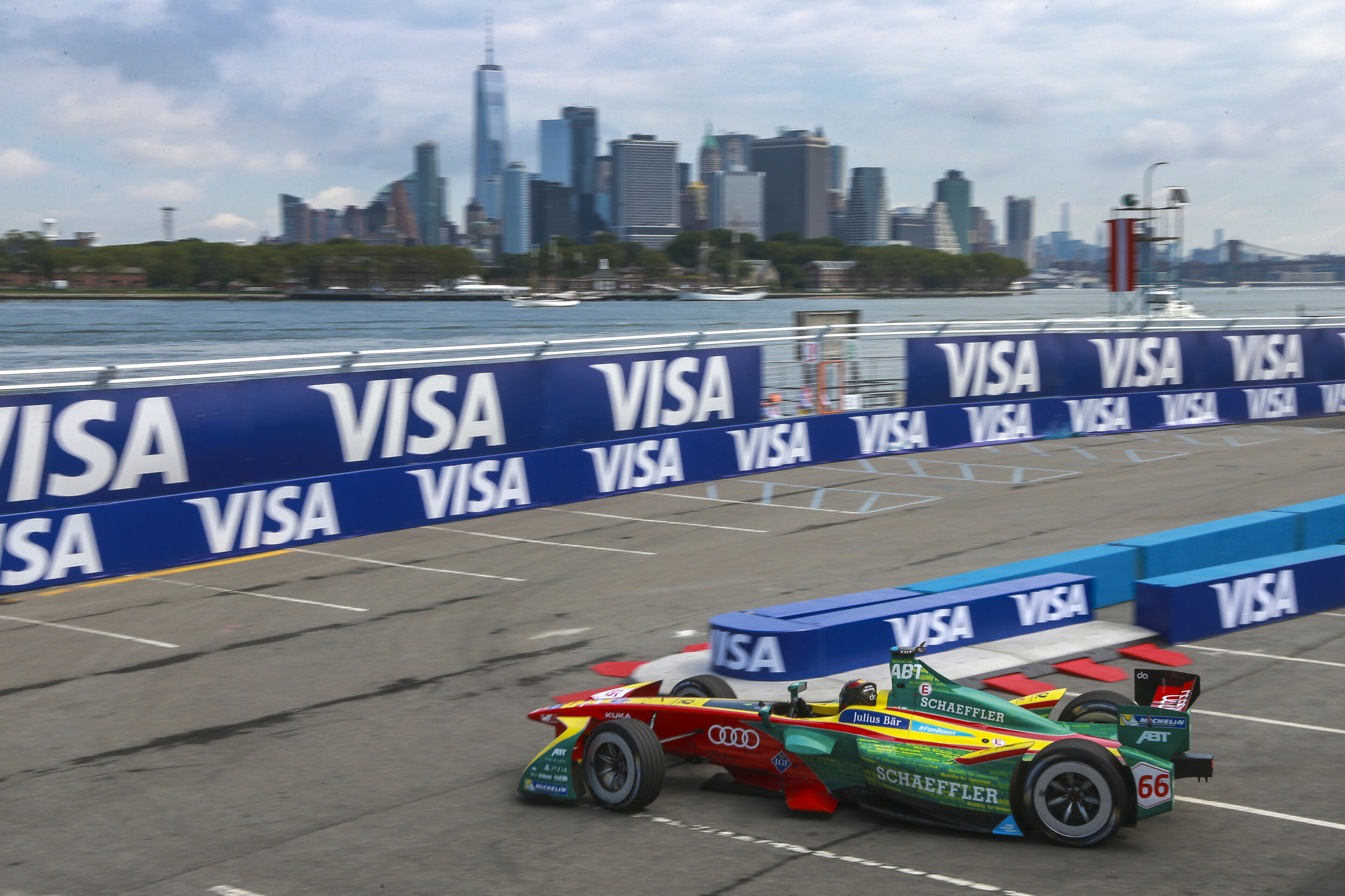 FIA Formel E 2016/2017, New York - Team ABT Schaeffler Audi Sport, 
#66 Daniel Abt
