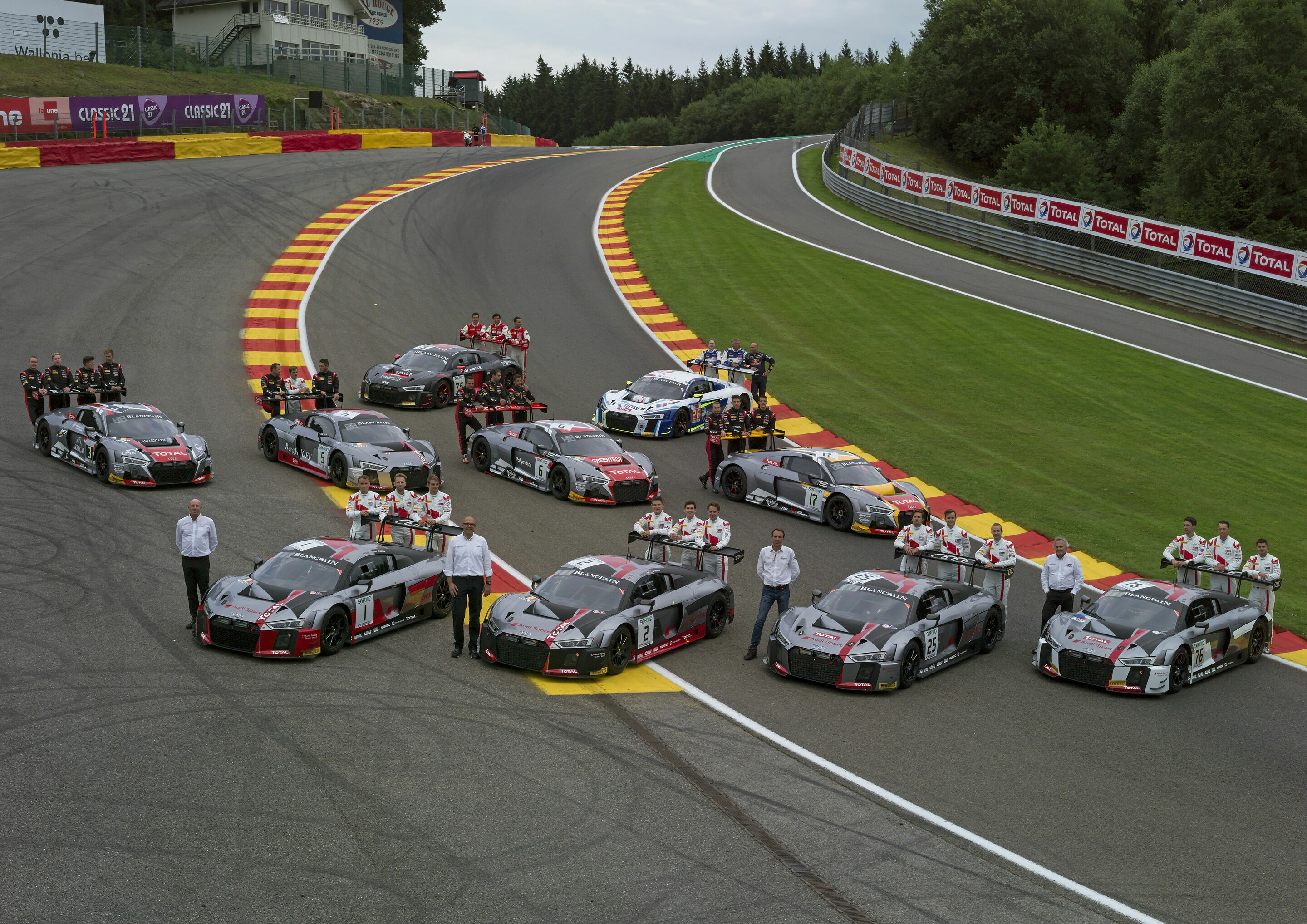 24h Spa 2017 - Audi Sport customer racing