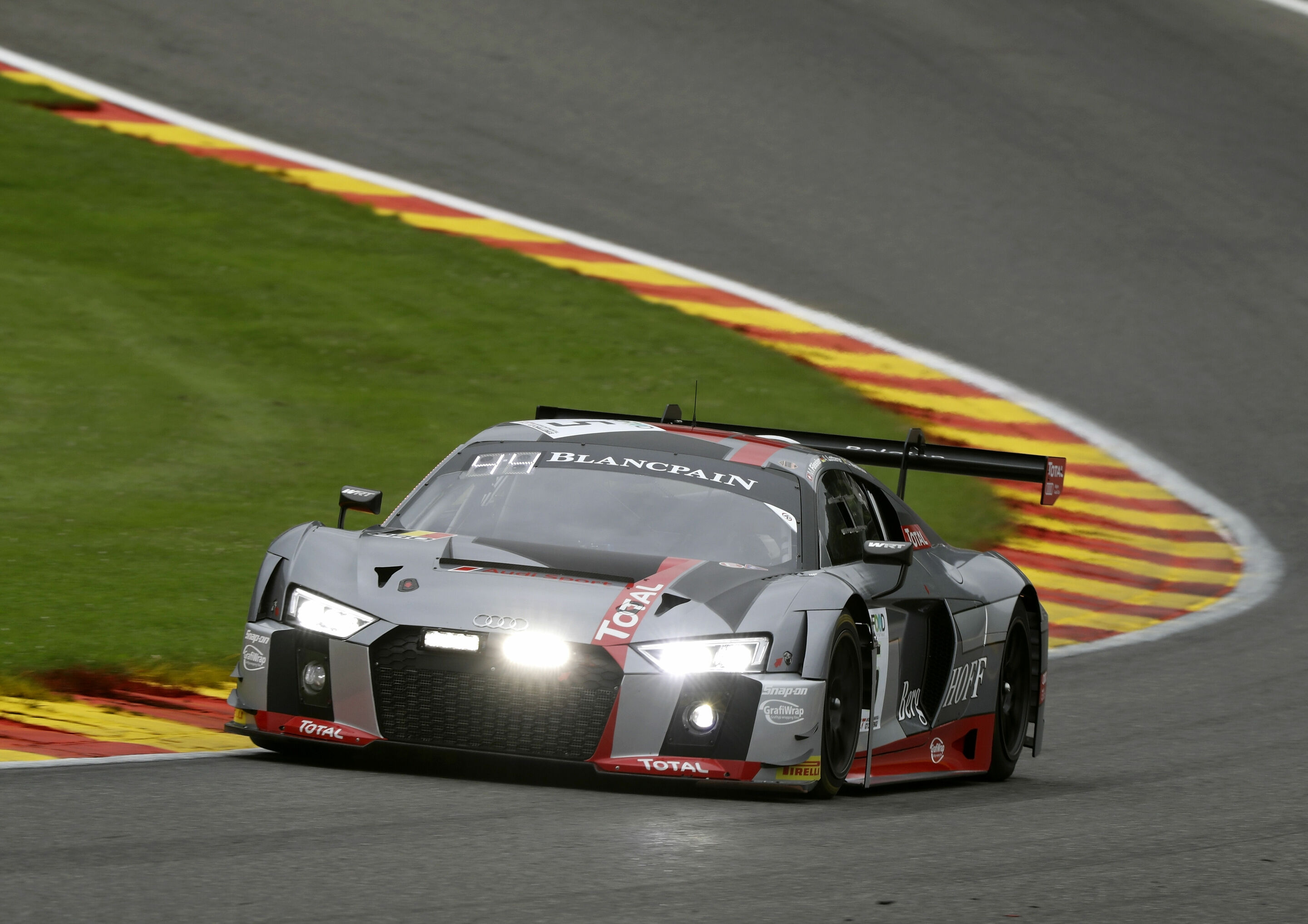 24h Spa 2017 - Audi R8 LMS #5 (Audi Sport Team WRT), Marcel Fässler/André Lotterer/Dries Vanthoor