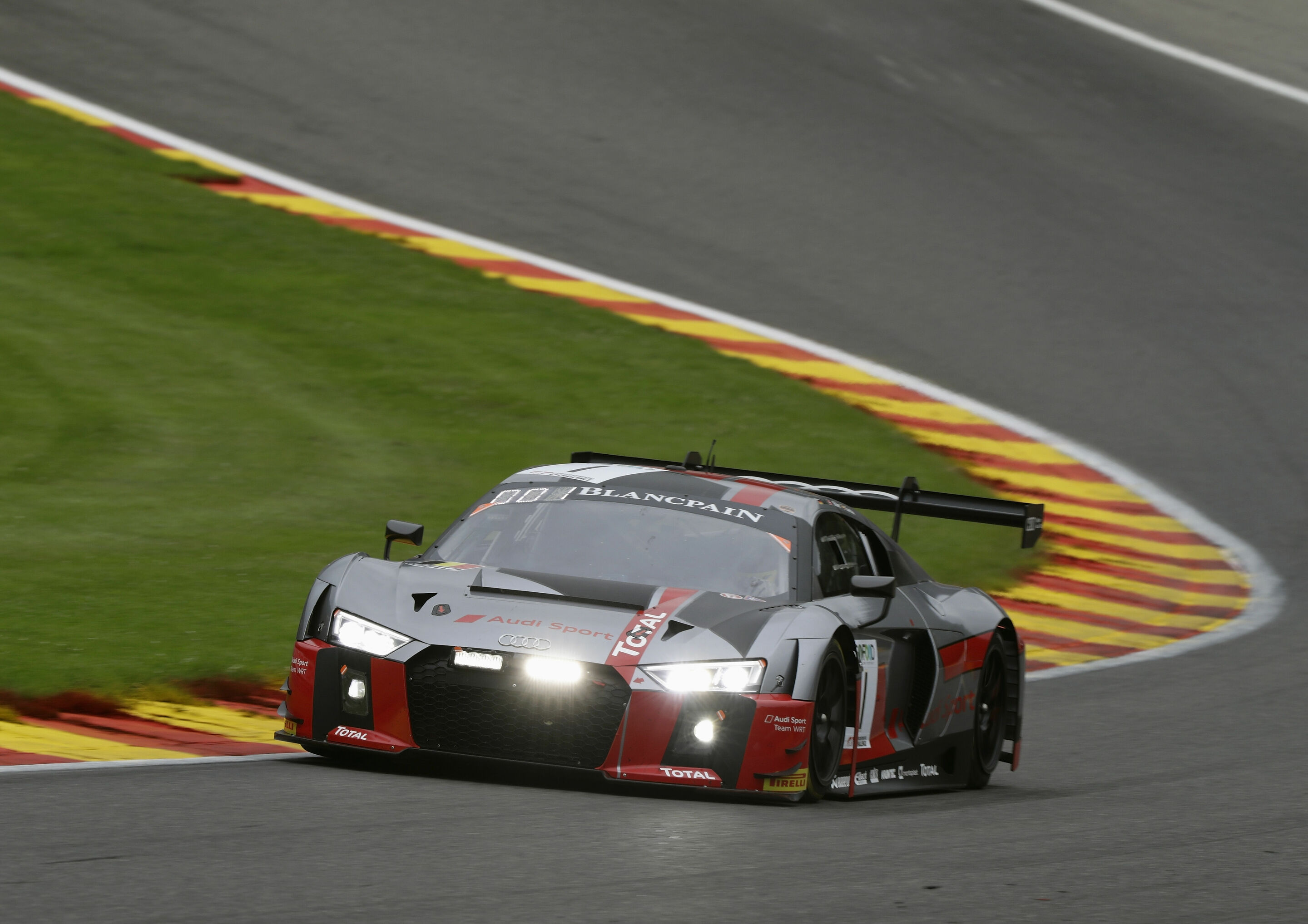 24h Spa 2017 - Audi R8 LMS #1 (Audi Sport Team WRT), Antonio García/Nico Müller/René Rast