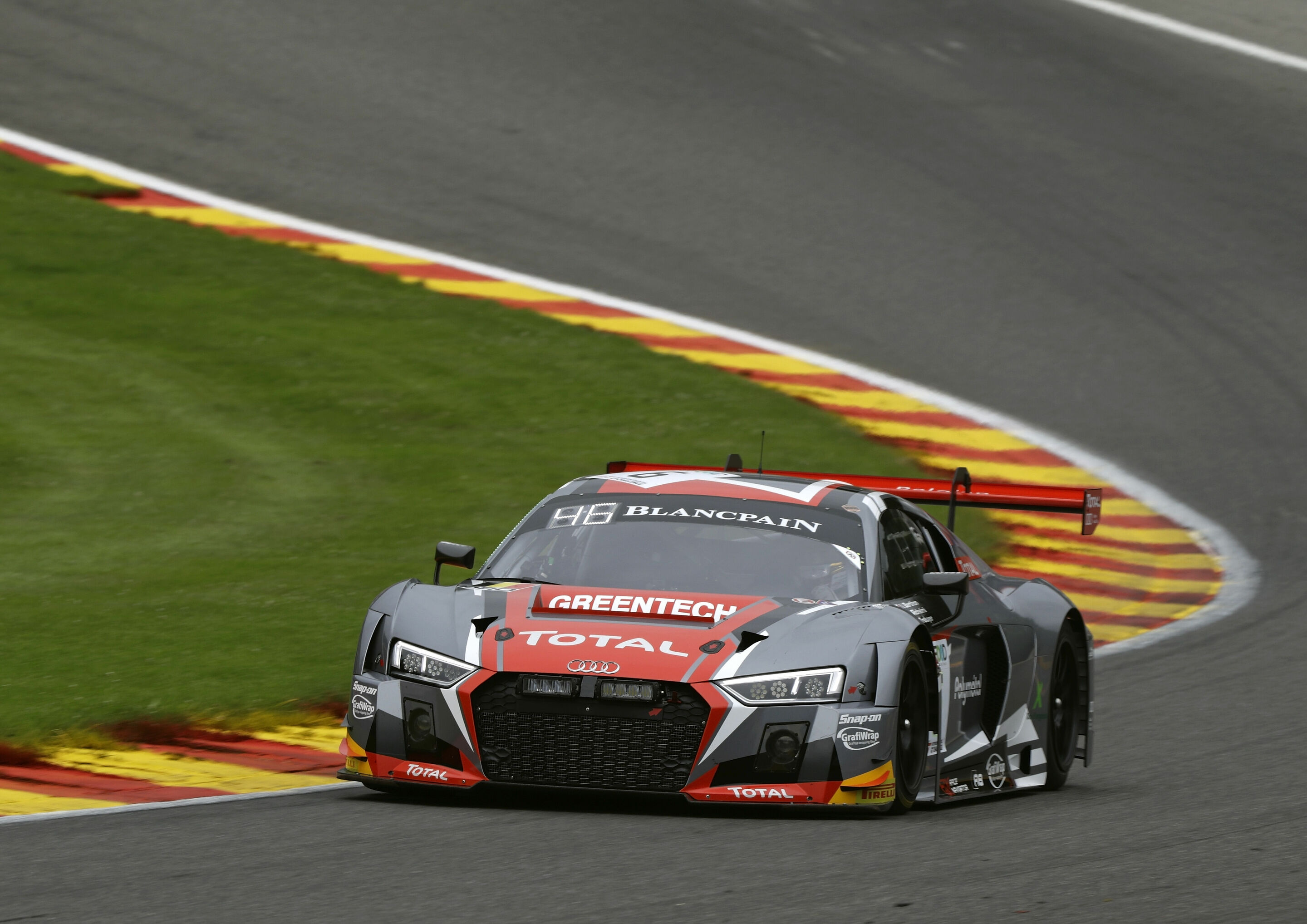 24h Spa 2017 - Audi R8 LMS #6 (Belgian Audi Club Team WRT), Nathanaël Berthon/Stéphane Richelmi/Benoît Tréluyer