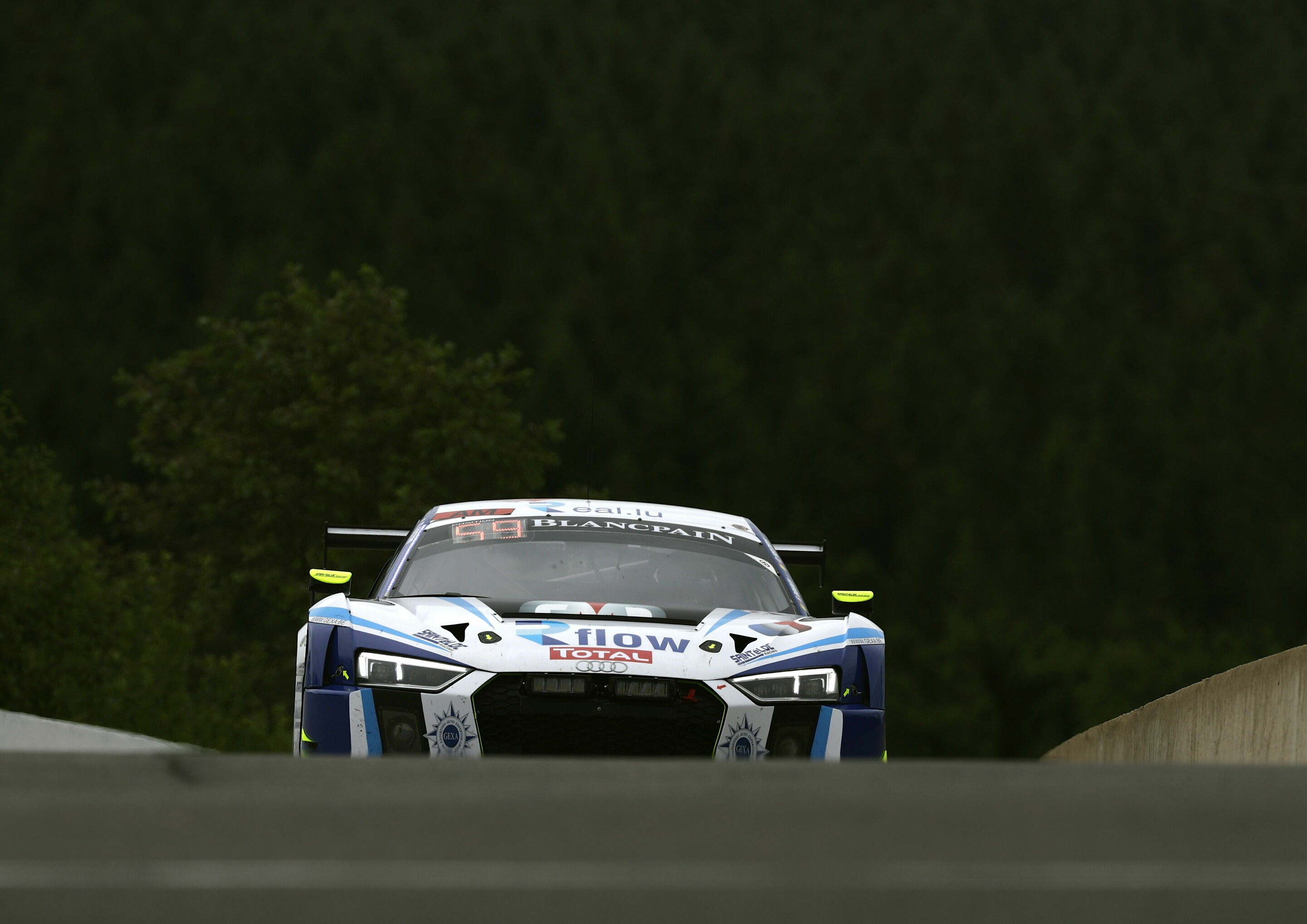 24h Spa 2017 - Audi R8 LMS #26 (Saintéloc Racing), Fred Bouvy/Christian Kelders/Marc Rostan