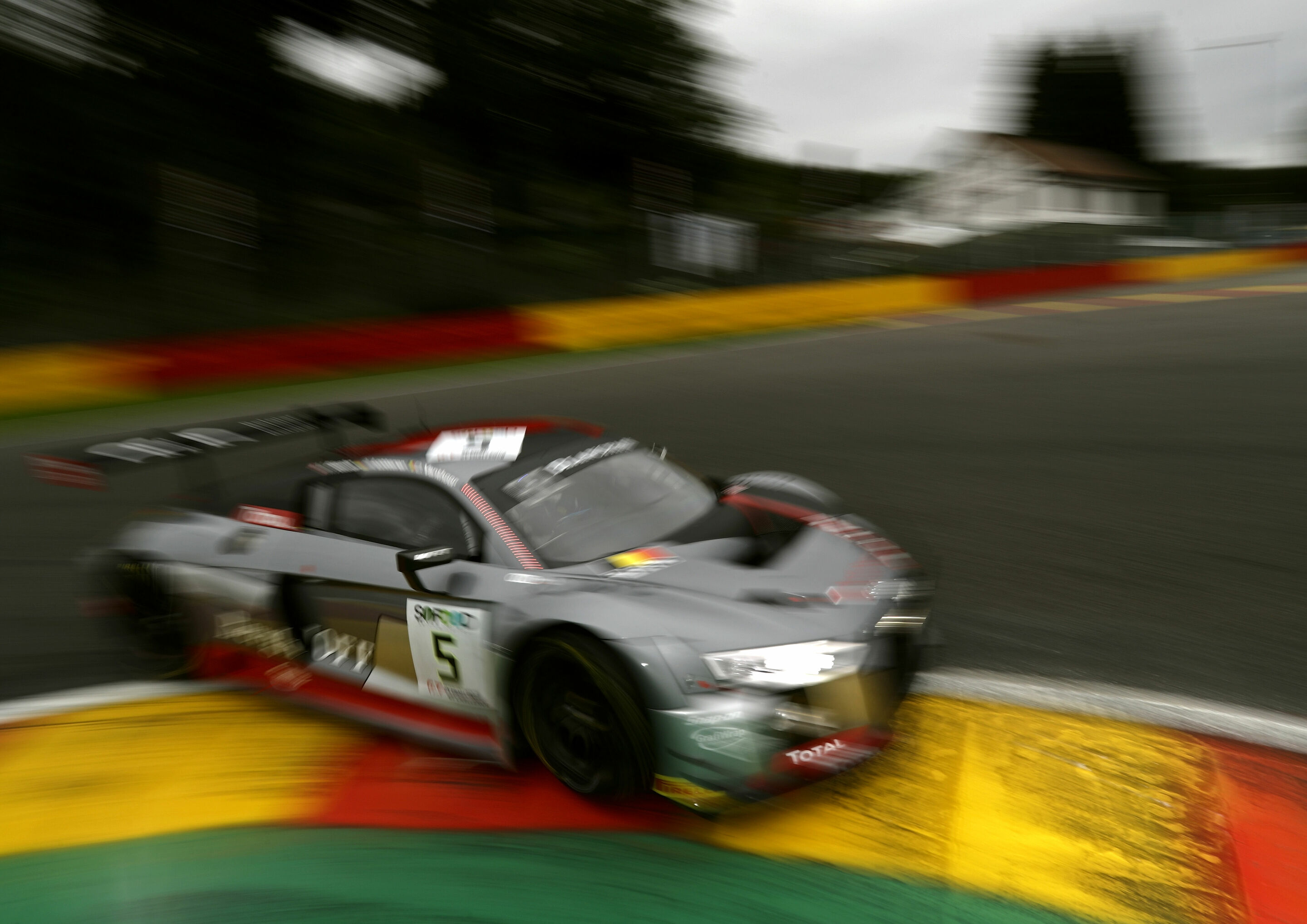 24h Spa 2017 - Audi R8 LMS #5 (Audi Sport Team WRT), Marcel Fässler/André Lotterer/Dries Vanthoor