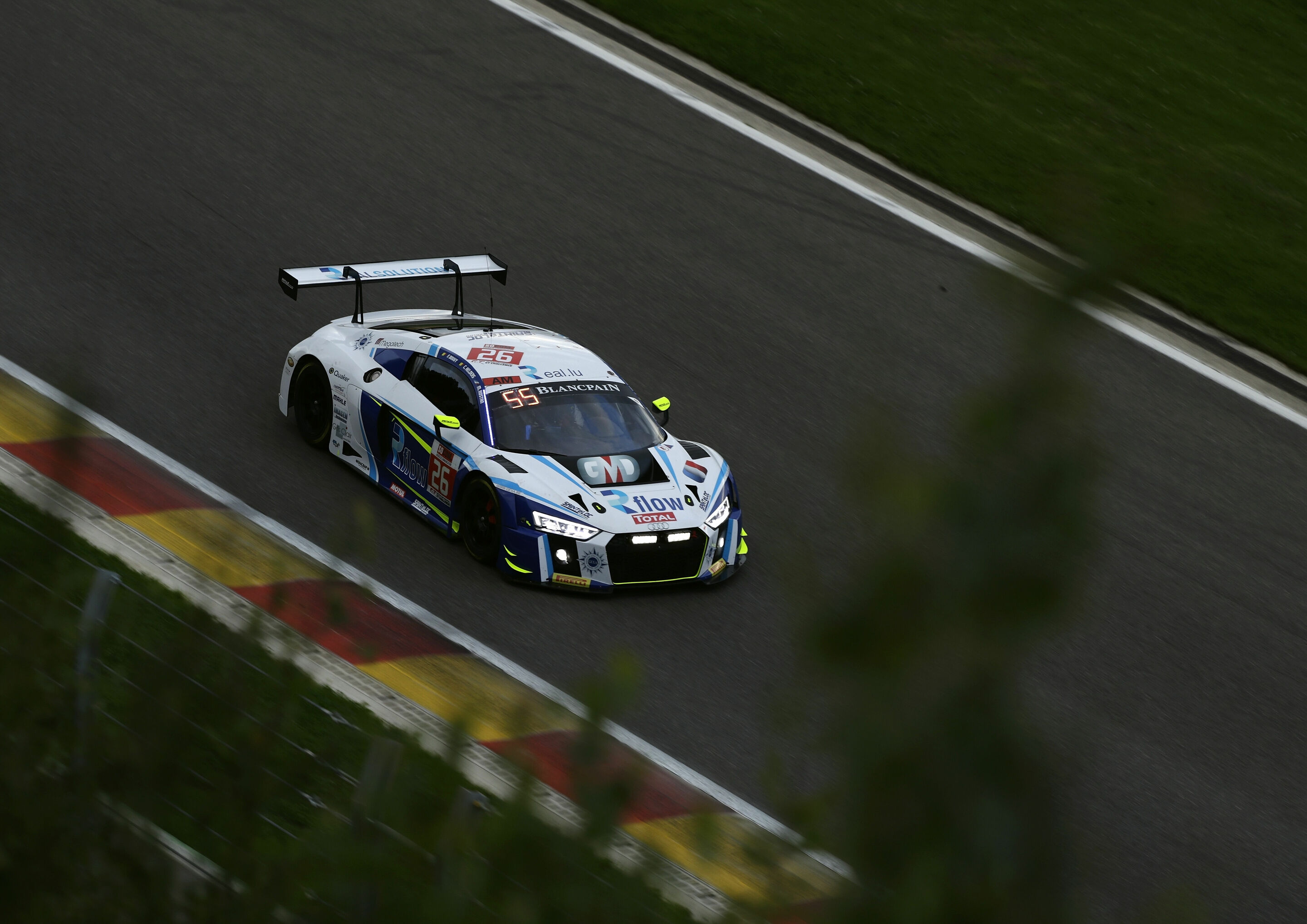 24h Spa 2017 - Audi R8 LMS #26 (Saintéloc Racing), Fred Bouvy/Christian Kelders/Marc Rostan
