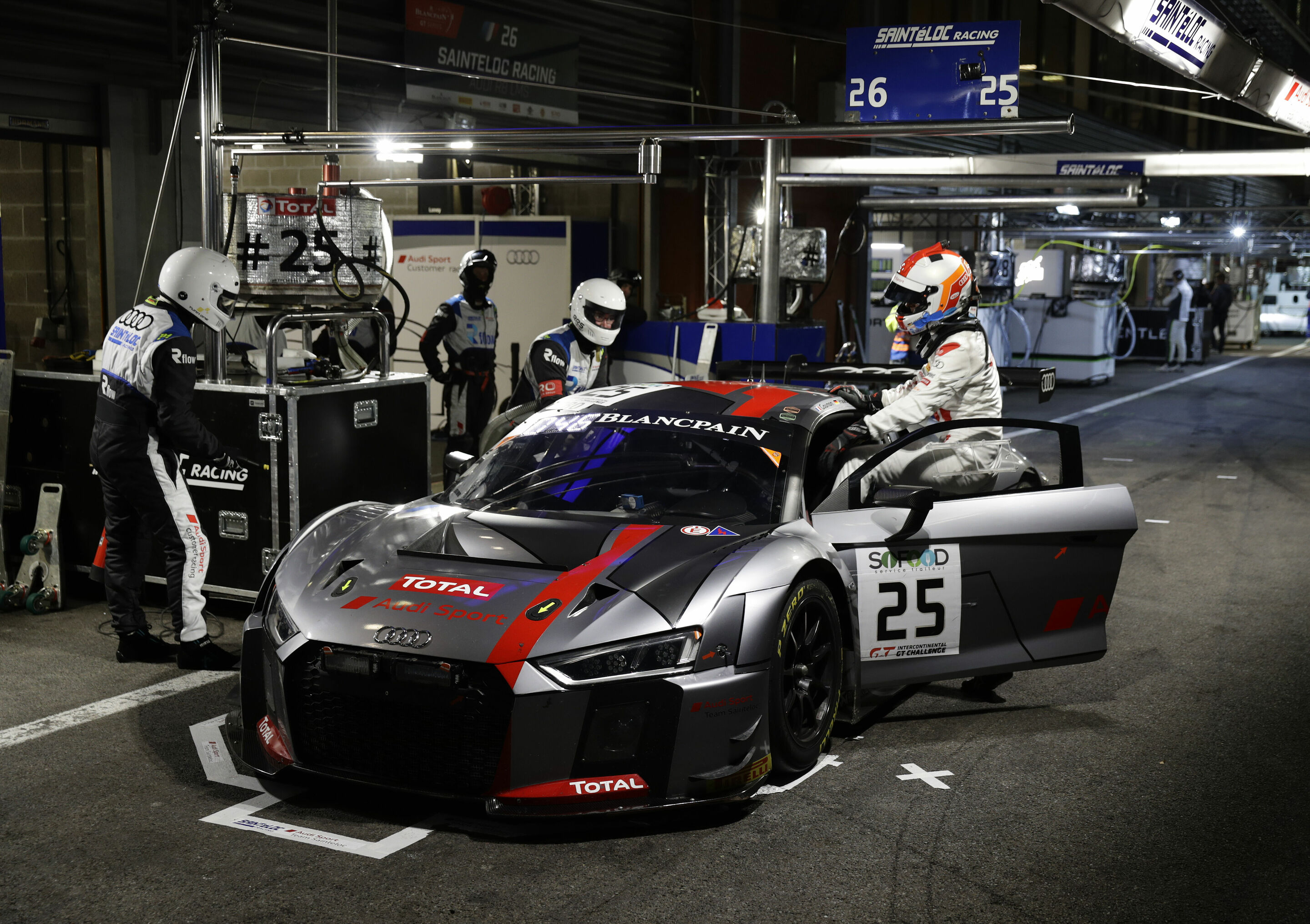 24h Spa 2017 - Audi R8 LMS #25 (Audi Sport Team Saintéloc), Jules Gounon/Christopher Haase/Markus Winkelhock