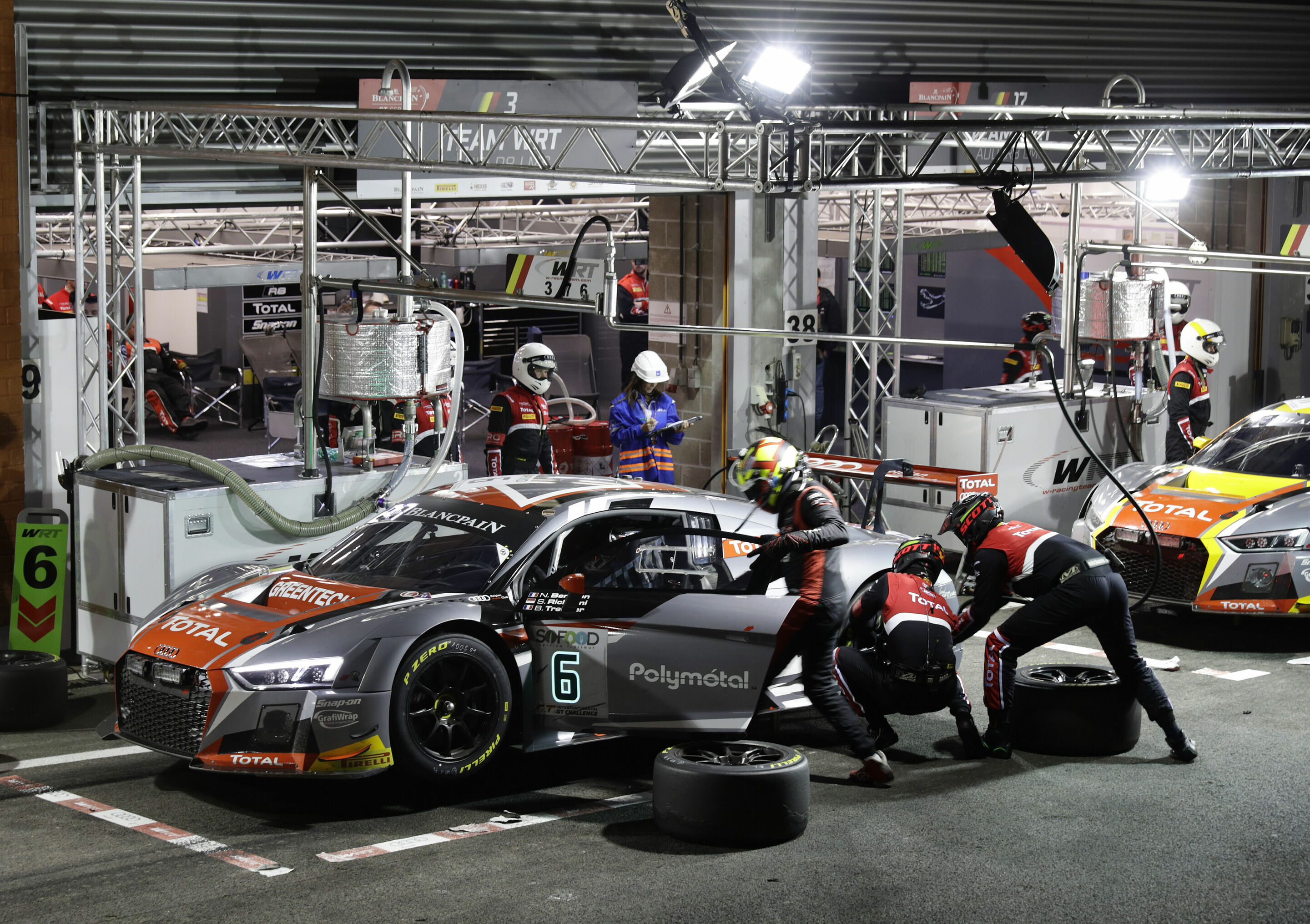 24h Spa 2017 - Audi R8 LMS #6 (Belgian Audi Club Team WRT), Nathanaël Berthon/Stéphane Richelmi/Benoît Tréluyer