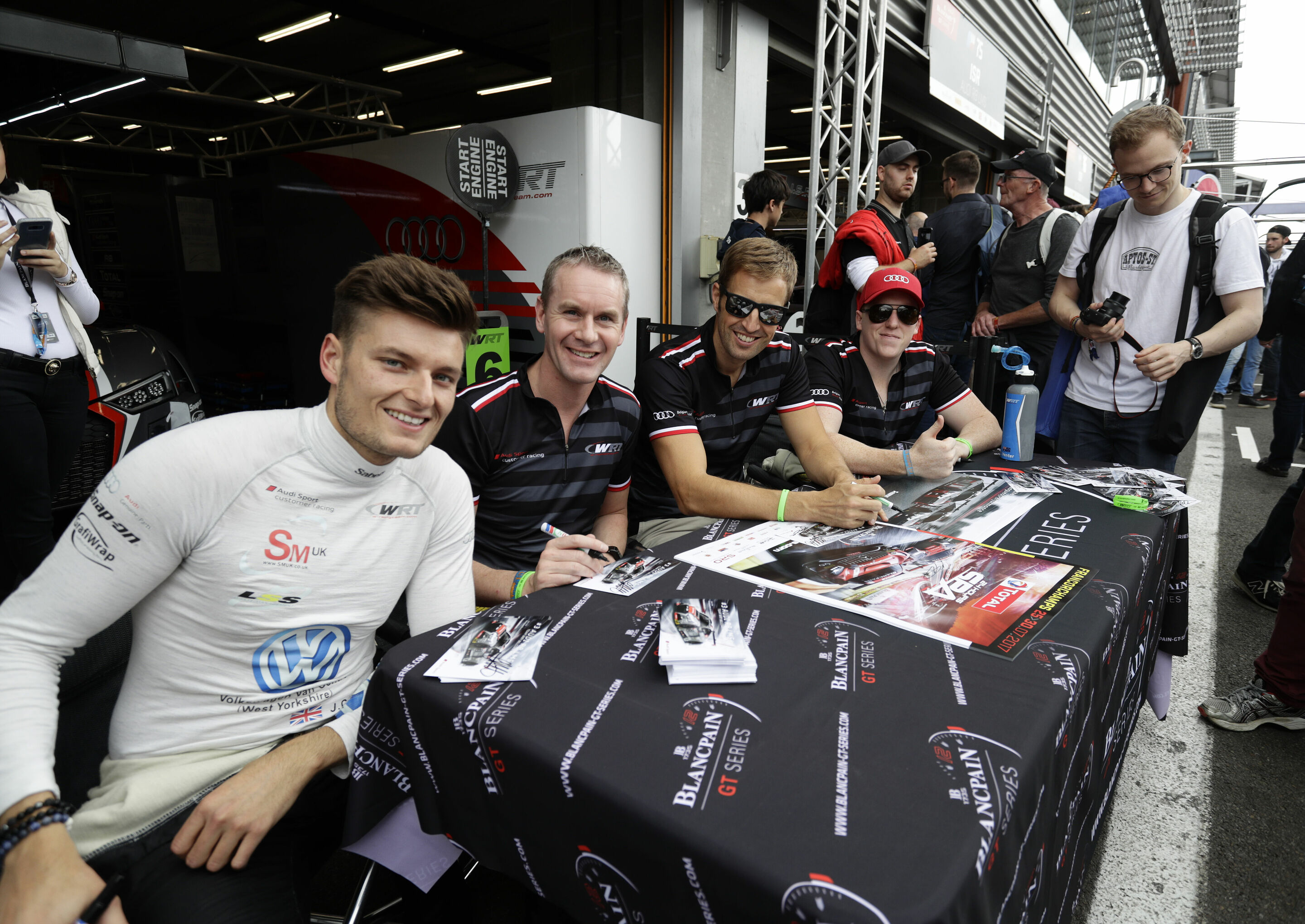 24h Spa 2017 - Josh Caygill, Richard Lyons, Niki Mayr-Melnhof, Jon Venter