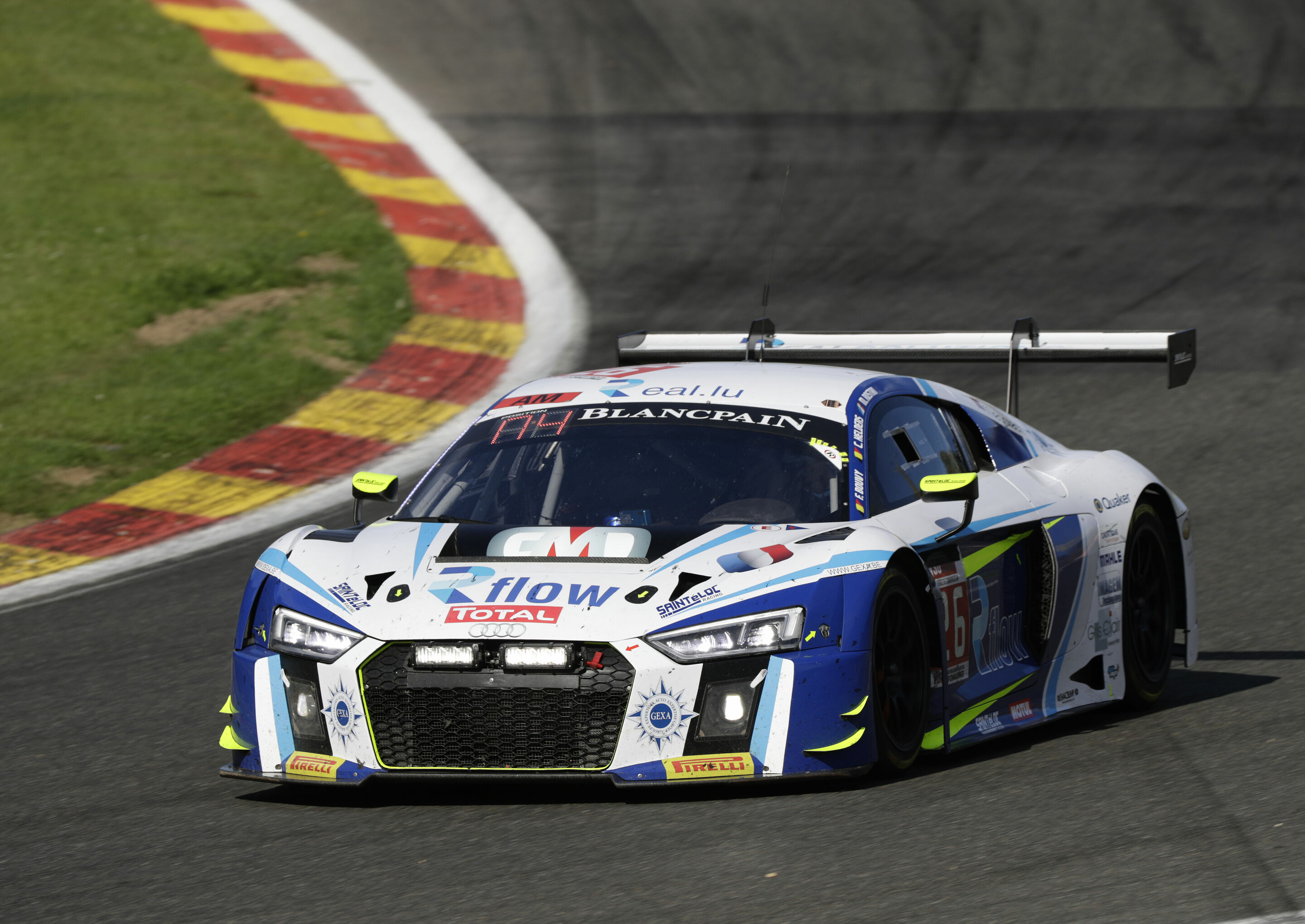 24h Spa 2017 - Audi R8 LMS #26 (Saintéloc Racing), Fred Bouvy/Christian Kelders/Marc Rostan