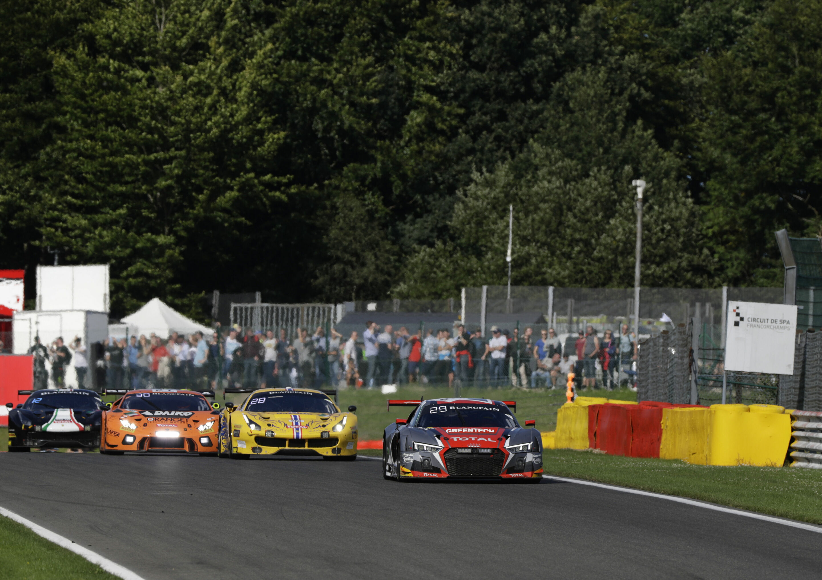 24h Spa 2017 - Audi R8 LMS #6 (Belgian Audi Club Team WRT), Nathanaël Berthon/Stéphane Richelmi/Benoît Tréluyer