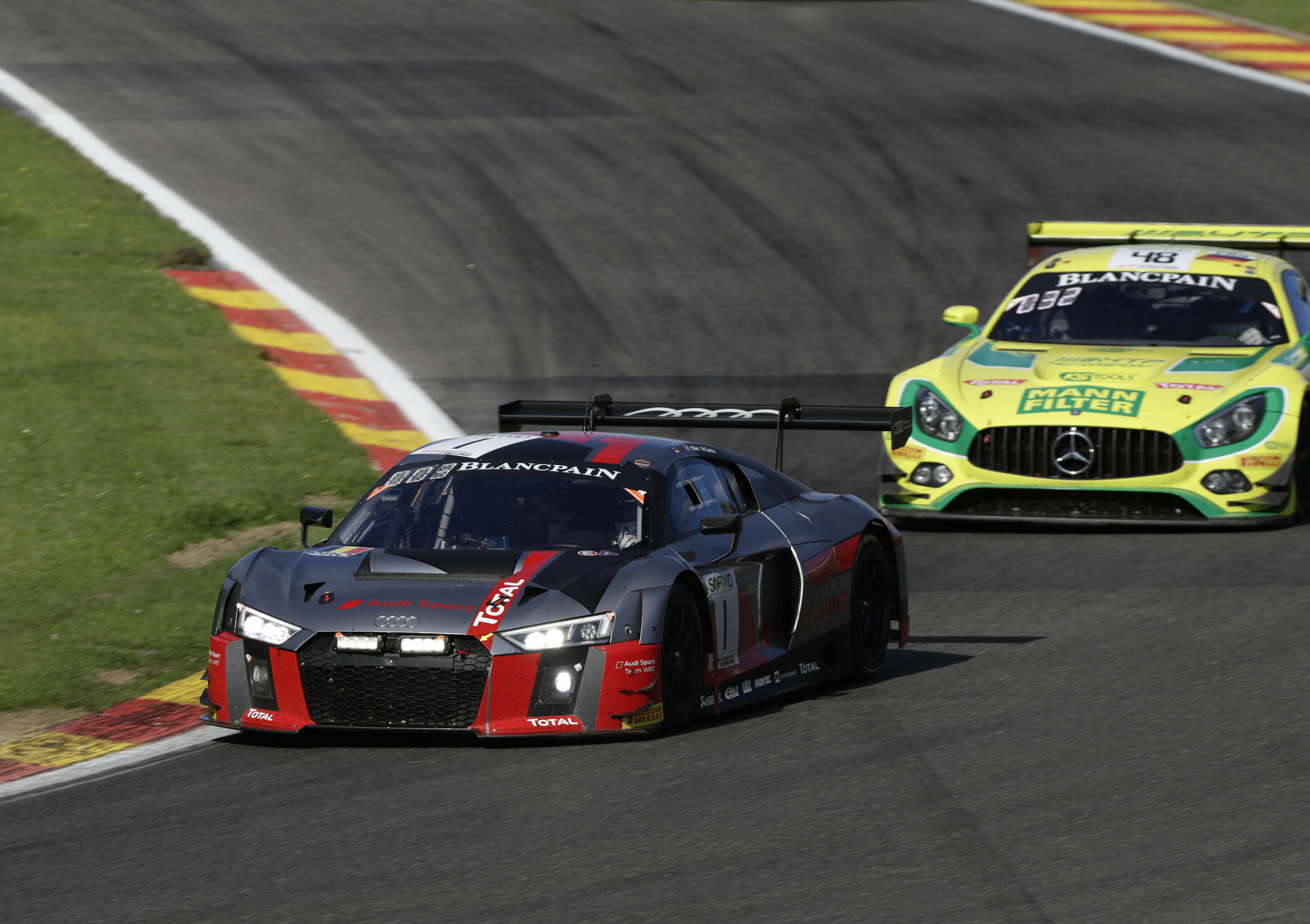 24h Spa 2017 - Audi R8 LMS #1 (Audi Sport Team WRT), Antonio García/Nico Müller/René Rast