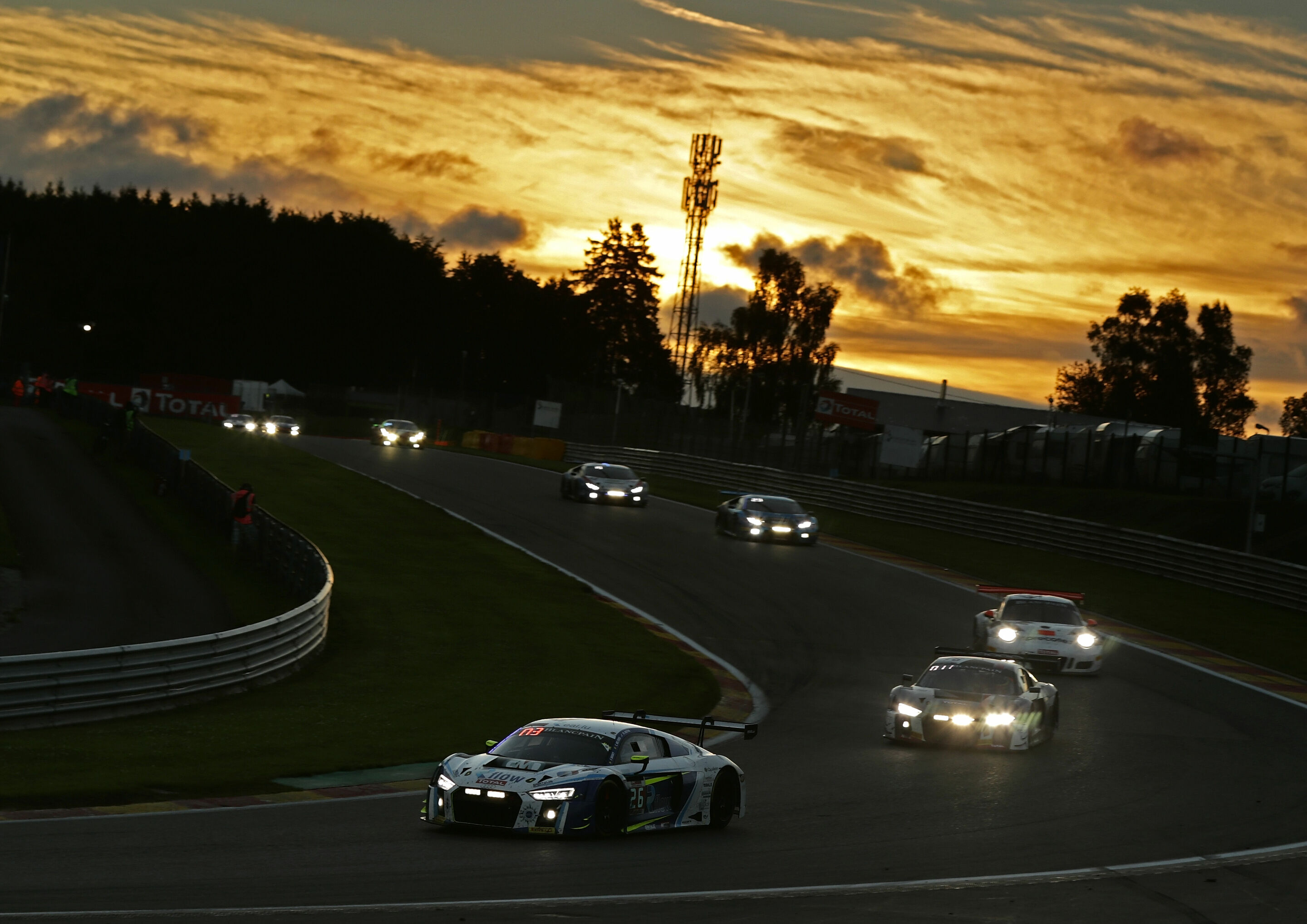 24h Spa 2017 - Audi R8 LMS #26 (Saintéloc Racing), Fred Bouvy/Christian Kelders/Marc Rostan